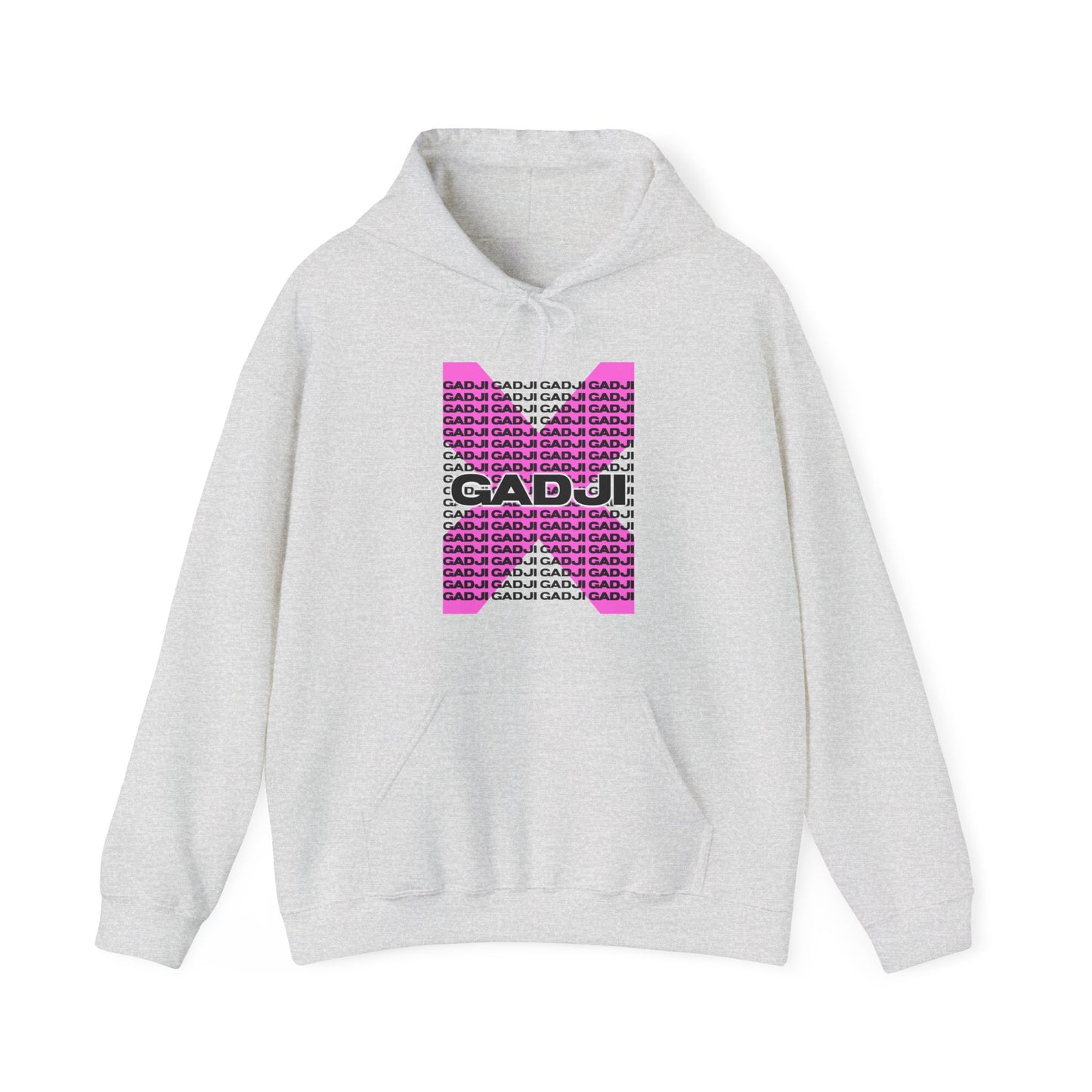 Designer hoodie with urban-style GADJI Roma illustration