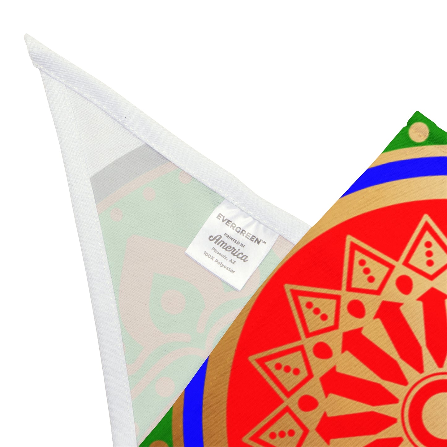 Pet bandana with classic Roma design and subtle regal elements.