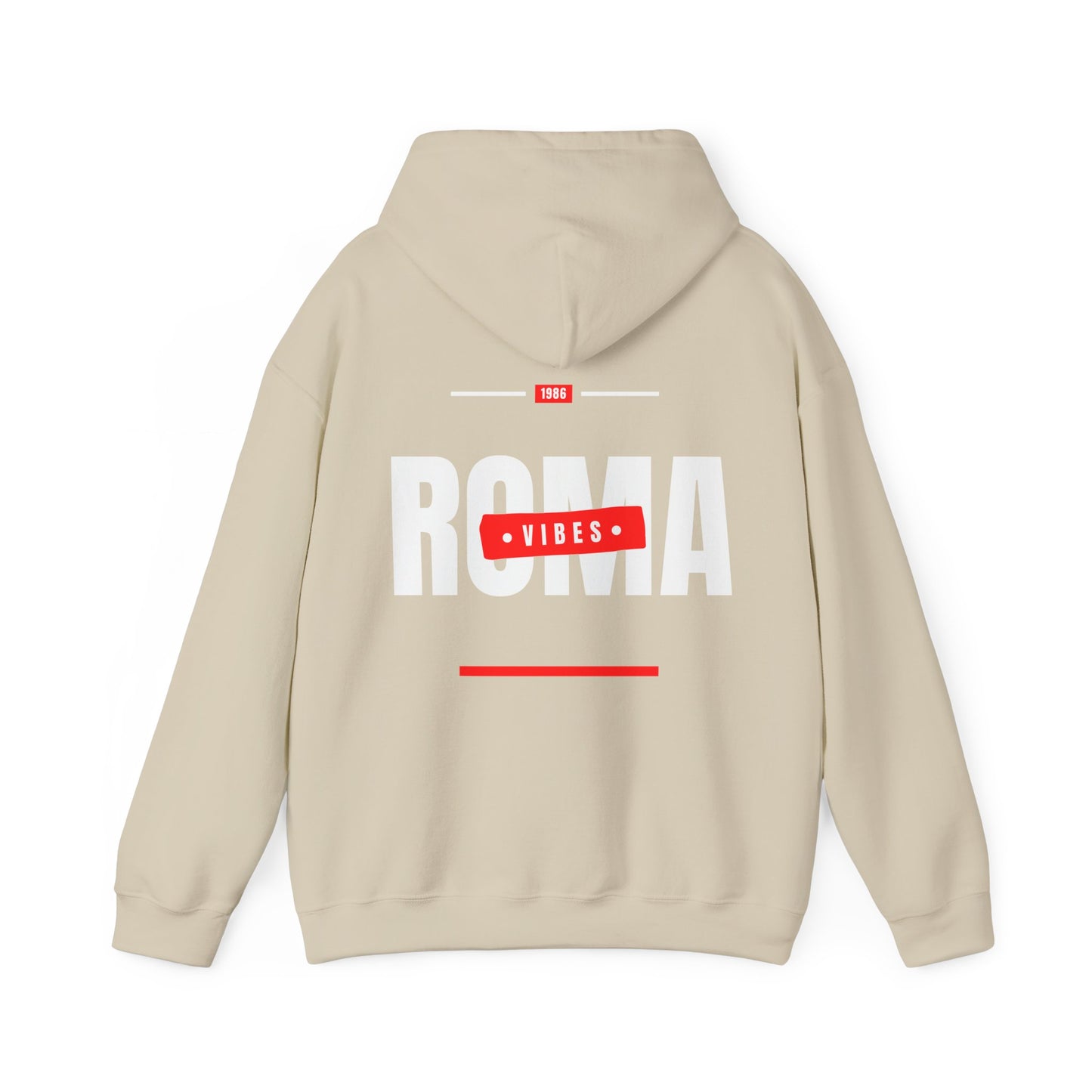 champagne back hoodie roma design