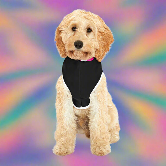 black freedom angel roma sketch design pet hoodie