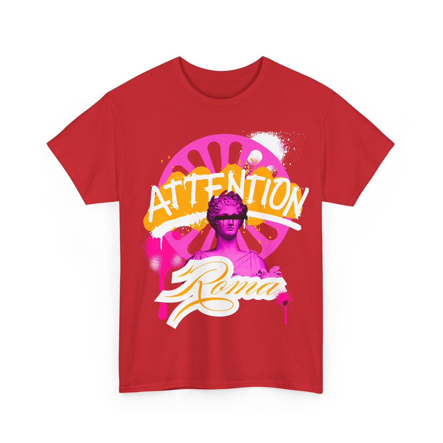 Unisex Heavy Cotton Tee | Roma-Inspired Streetwear - Szukar Roma