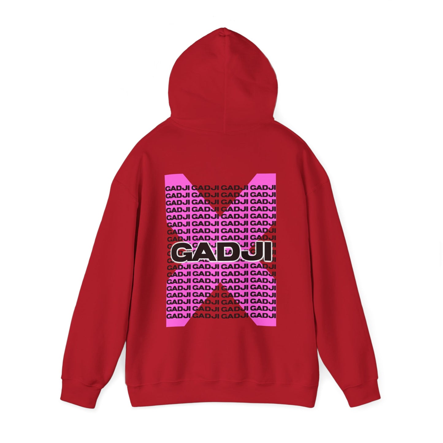 RED BACk FRONT Hoodie GADJI set from szukar roma sketch