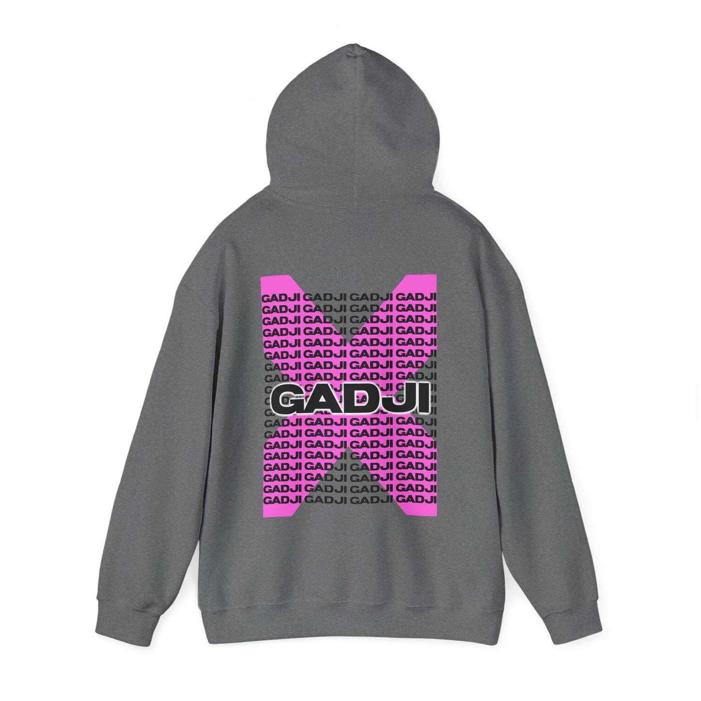 Gray back Hoodie GADJI set from szukar roma sketch