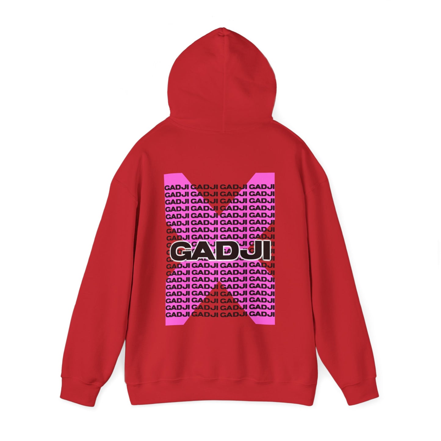 RED back Hoodie GADJI set from szukar roma sketch