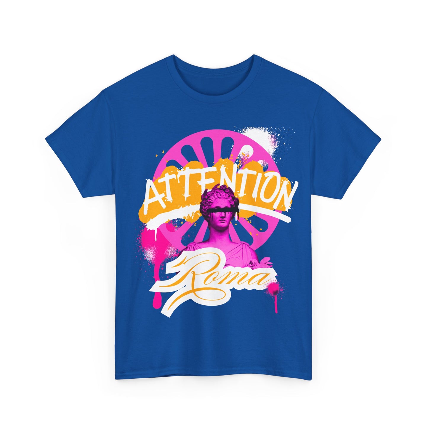 Unisex Heavy Cotton Tee | Roma-Inspired Streetwear - Szukar Roma