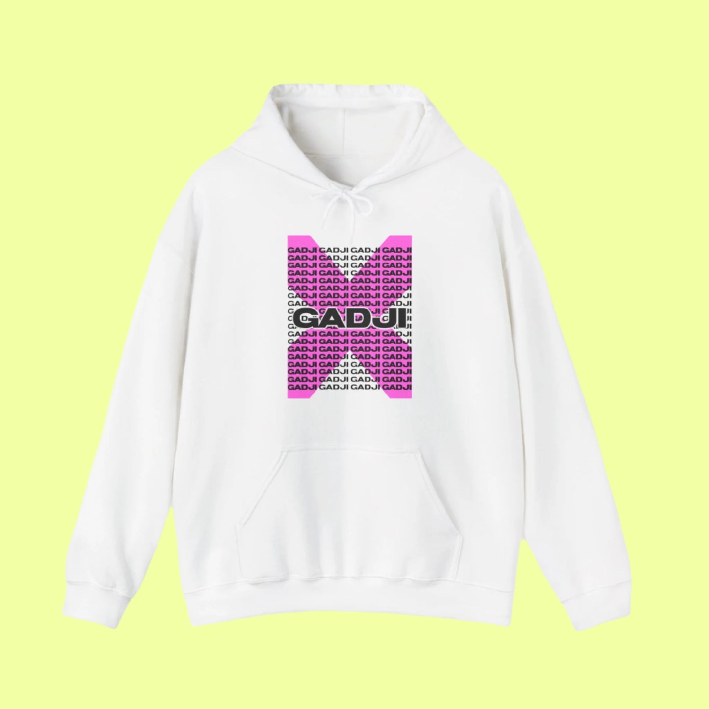 Streetwear hoodie featuring bold Roma sketch in GADJI fashion