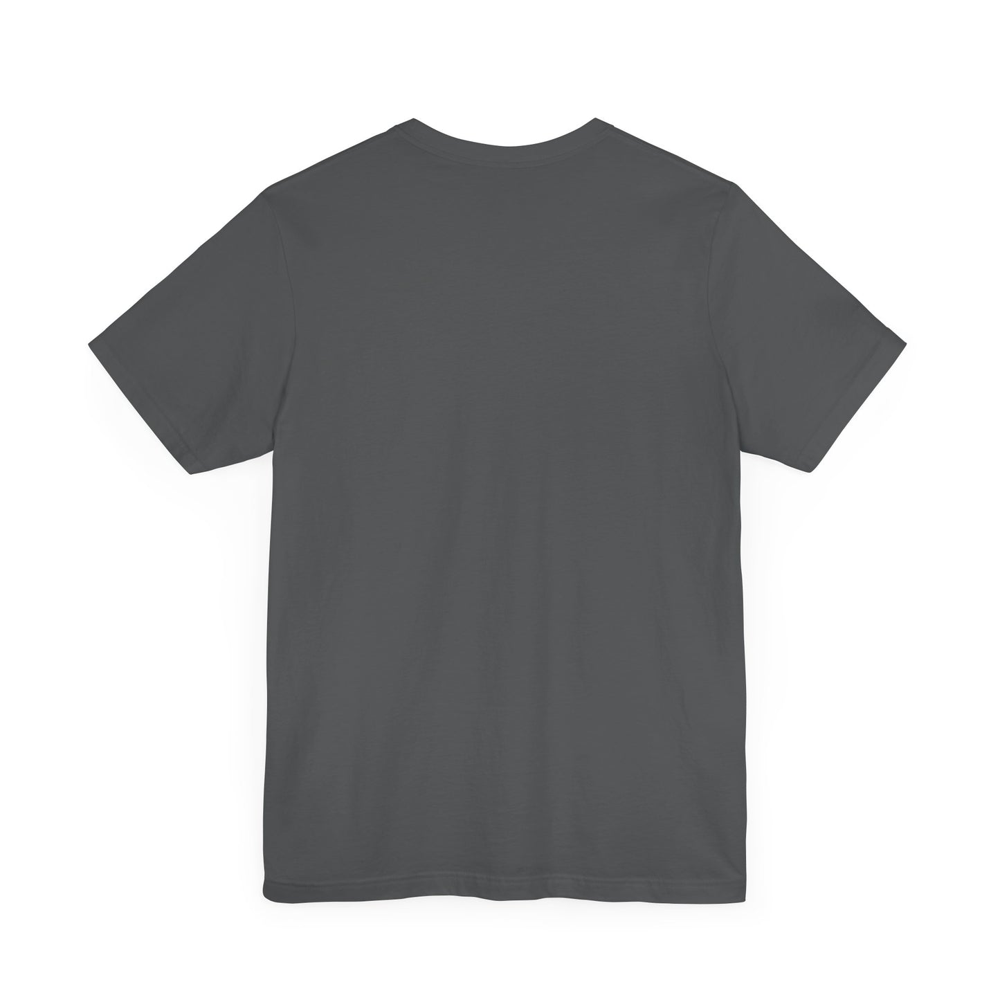 Short sleeve shirt with GADJI text framed by subtle scrollwork inspired by ancient Roman art.
