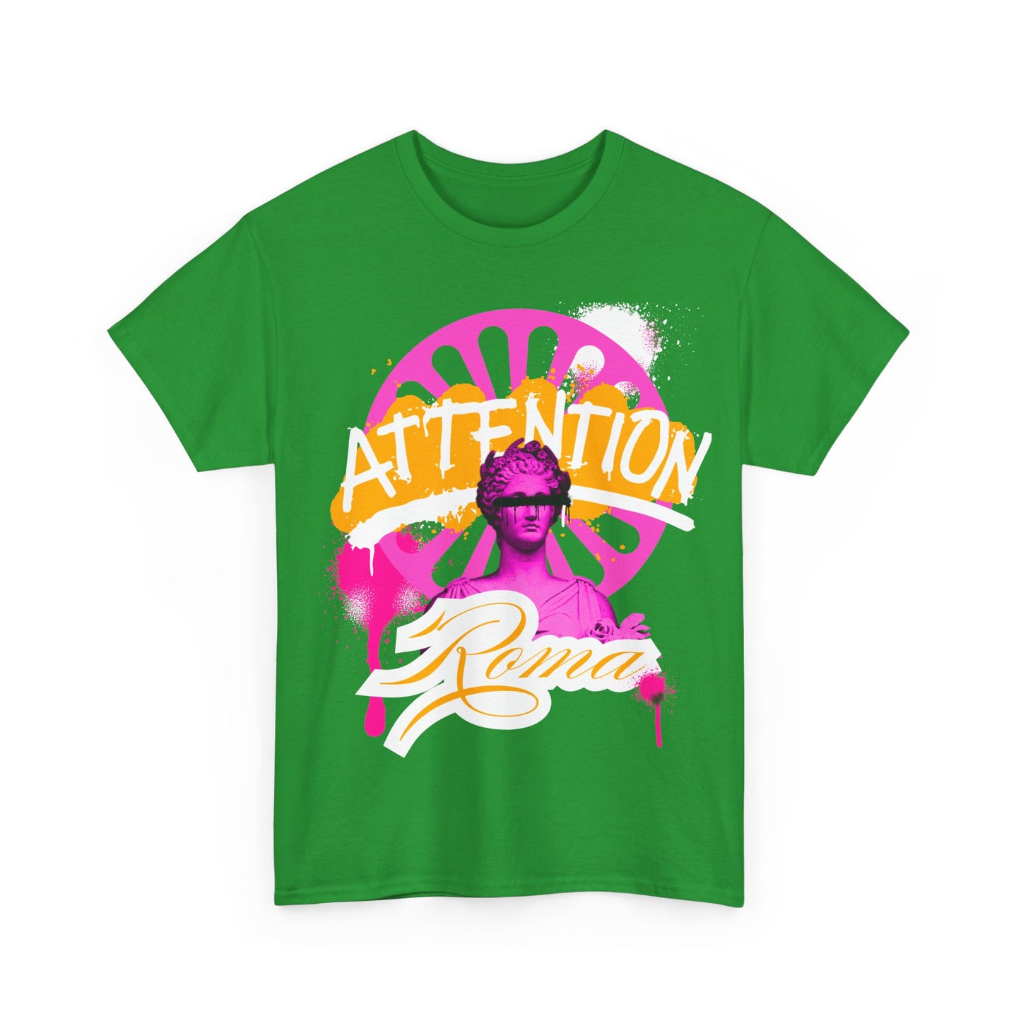 Unisex Heavy Cotton Tee | Roma-Inspired Streetwear - Szukar Roma