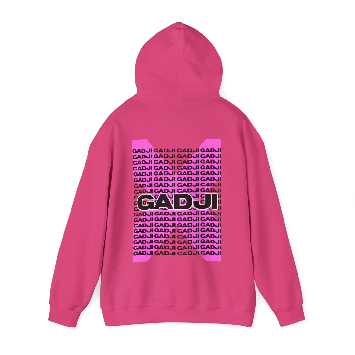 RED back pink Hoodie GADJI set from szukar roma sketch