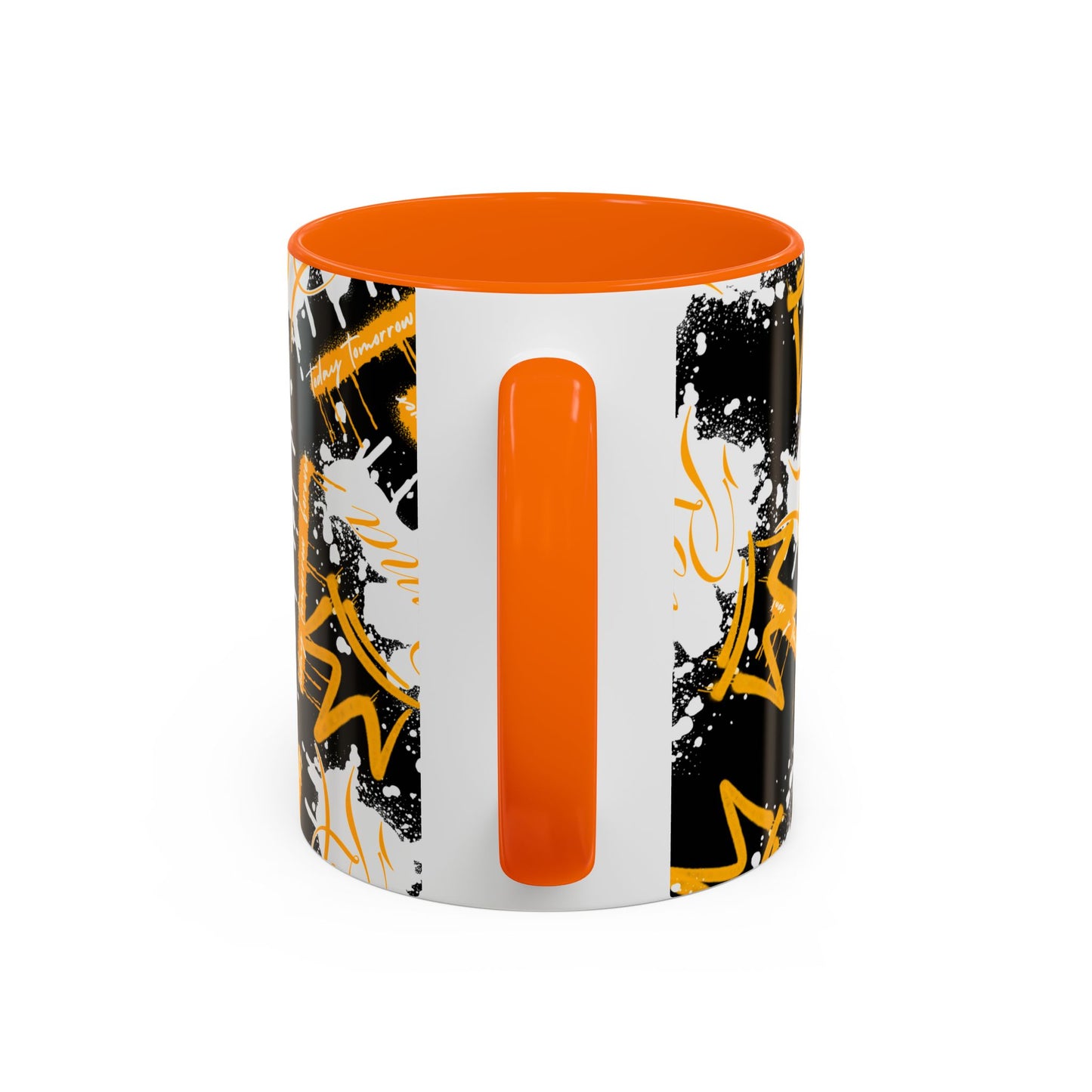 White mug featuring ROMA text in a minimalist, modern layout.