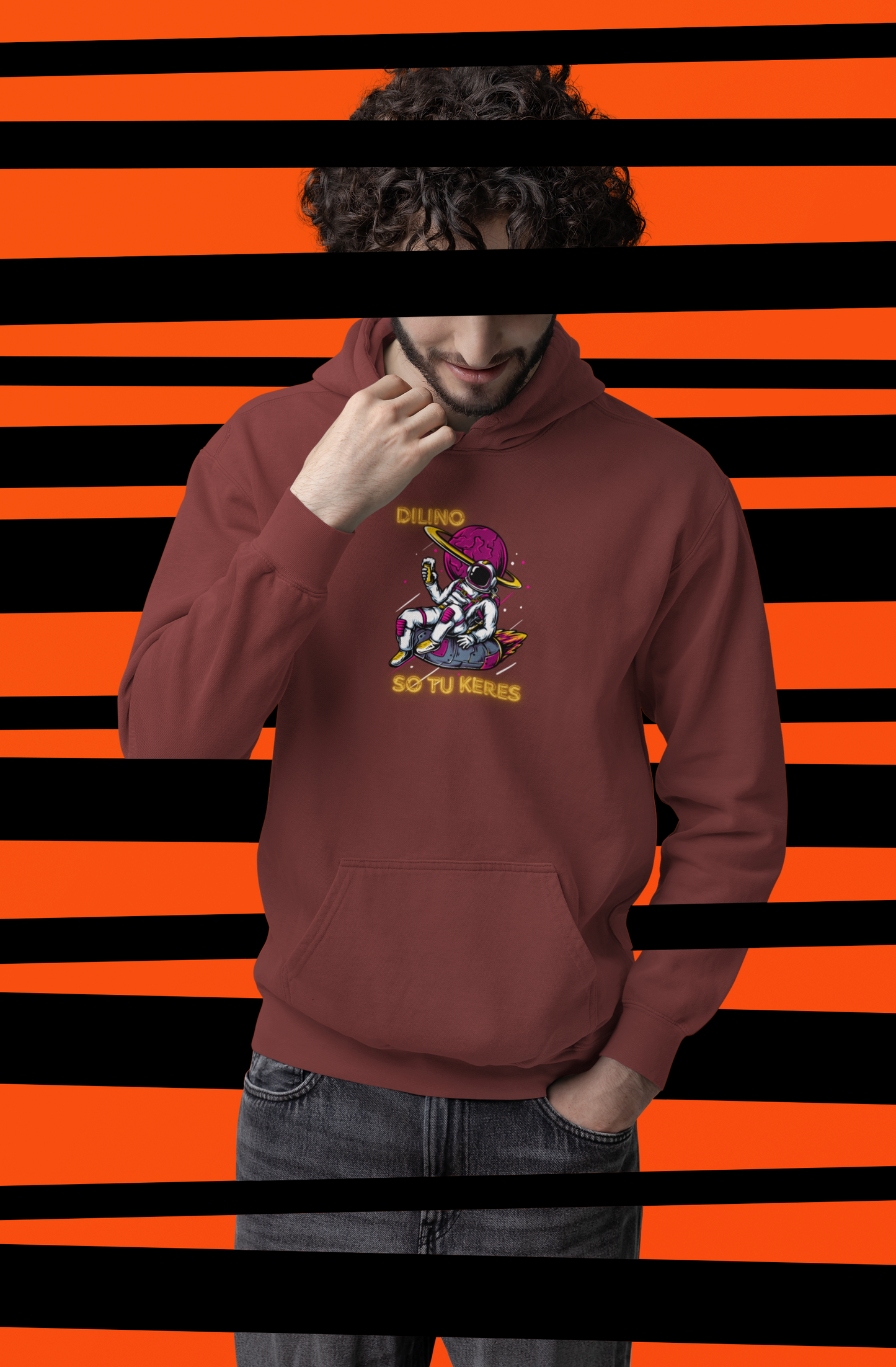 comfort-colors-hoodie-mockup-of-a-man-featuring-colorful-and-geometric-lines-