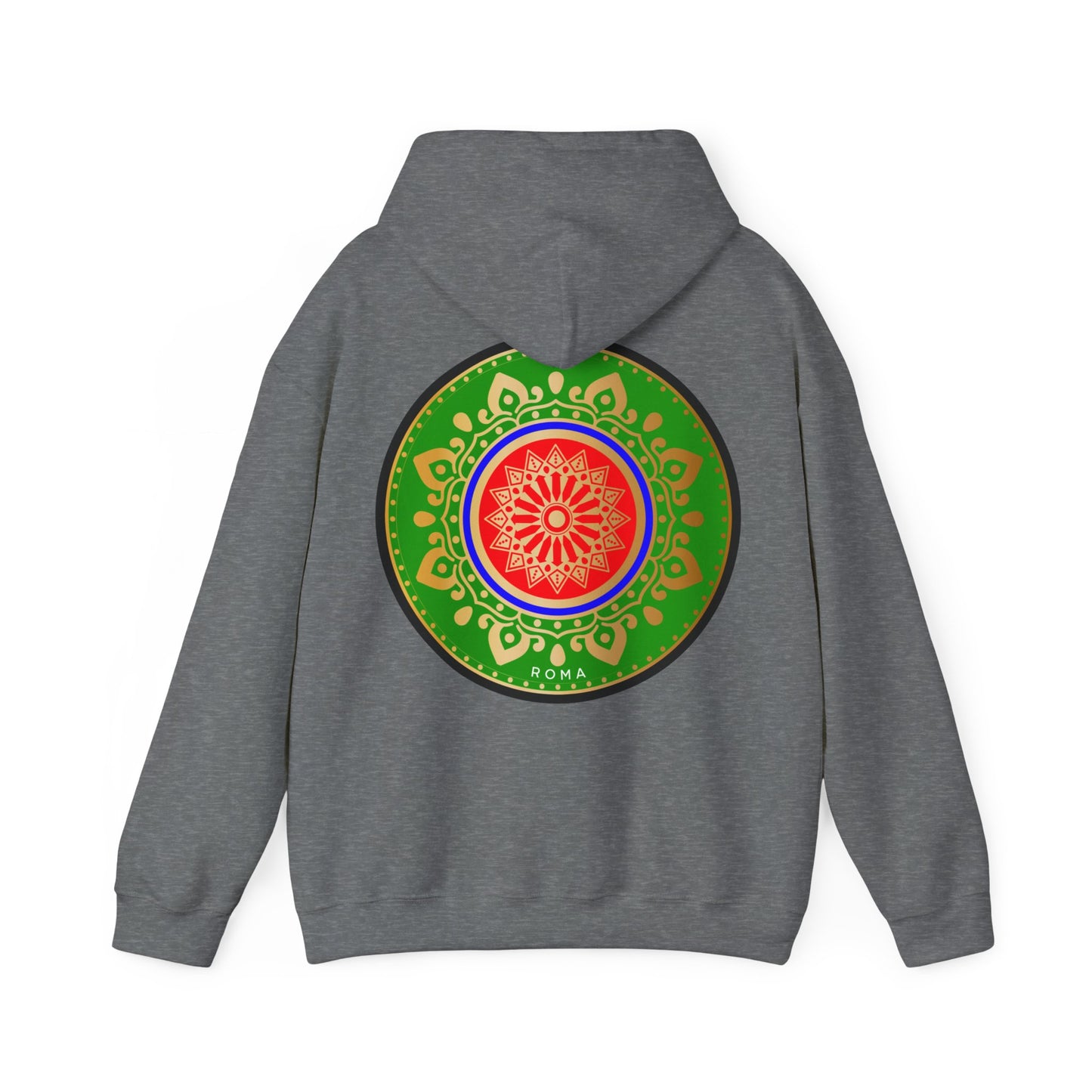 gray back hoodie szukar roma sketch design