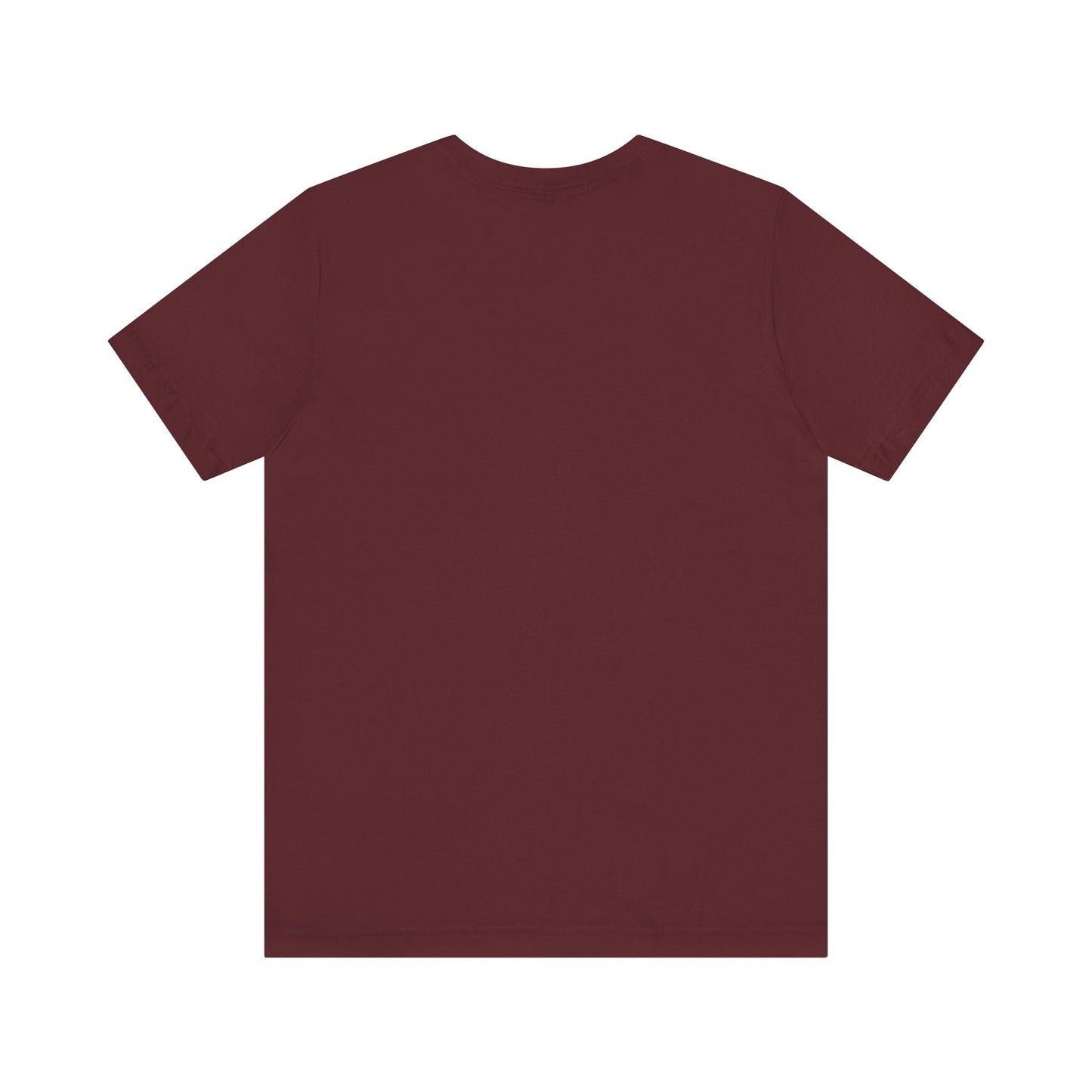 Short sleeve t-shirt featuring GADJI  text in bold Roman capitals with a weathered stone texture.