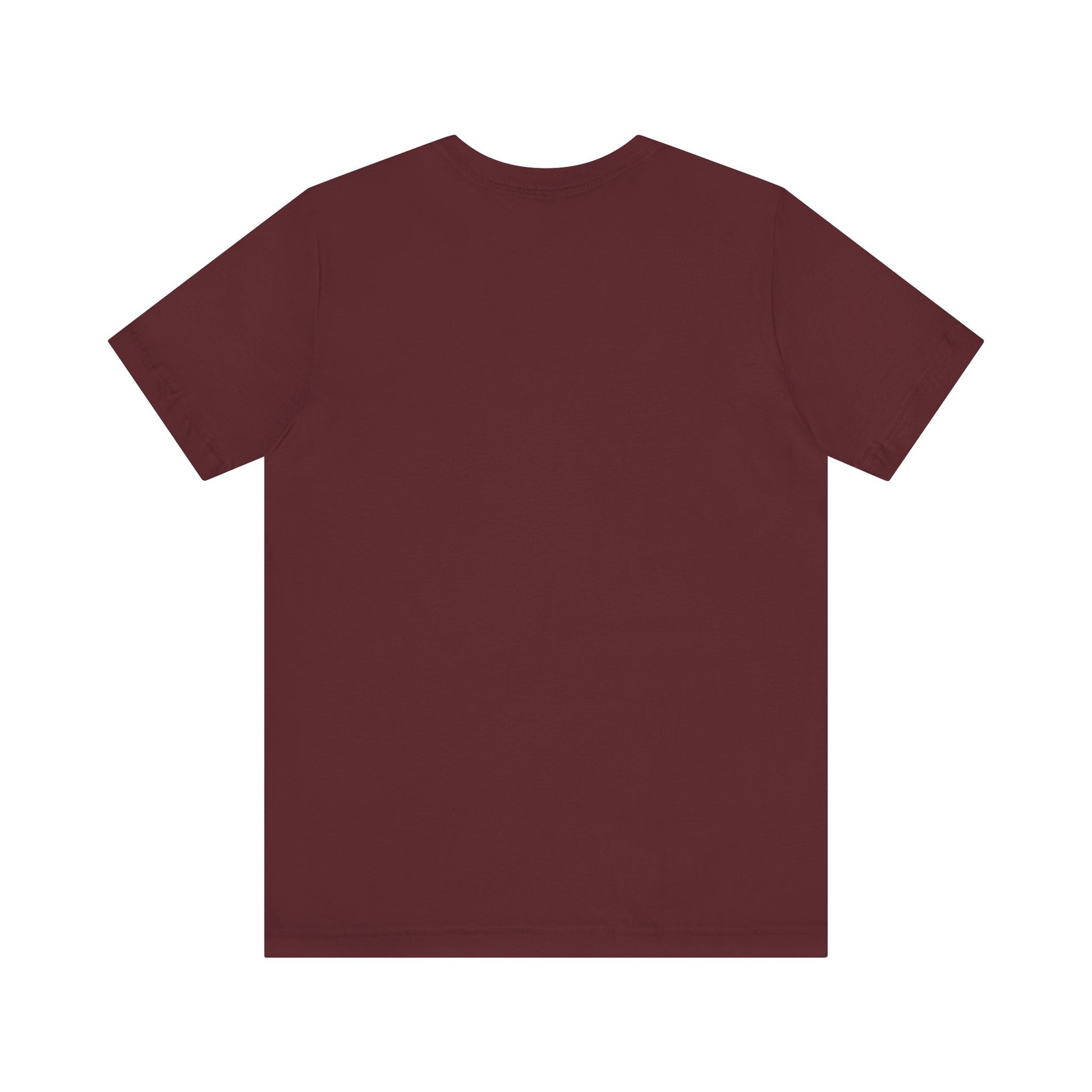 Short sleeve t-shirt featuring GADJI  text in bold Roman capitals with a weathered stone texture.