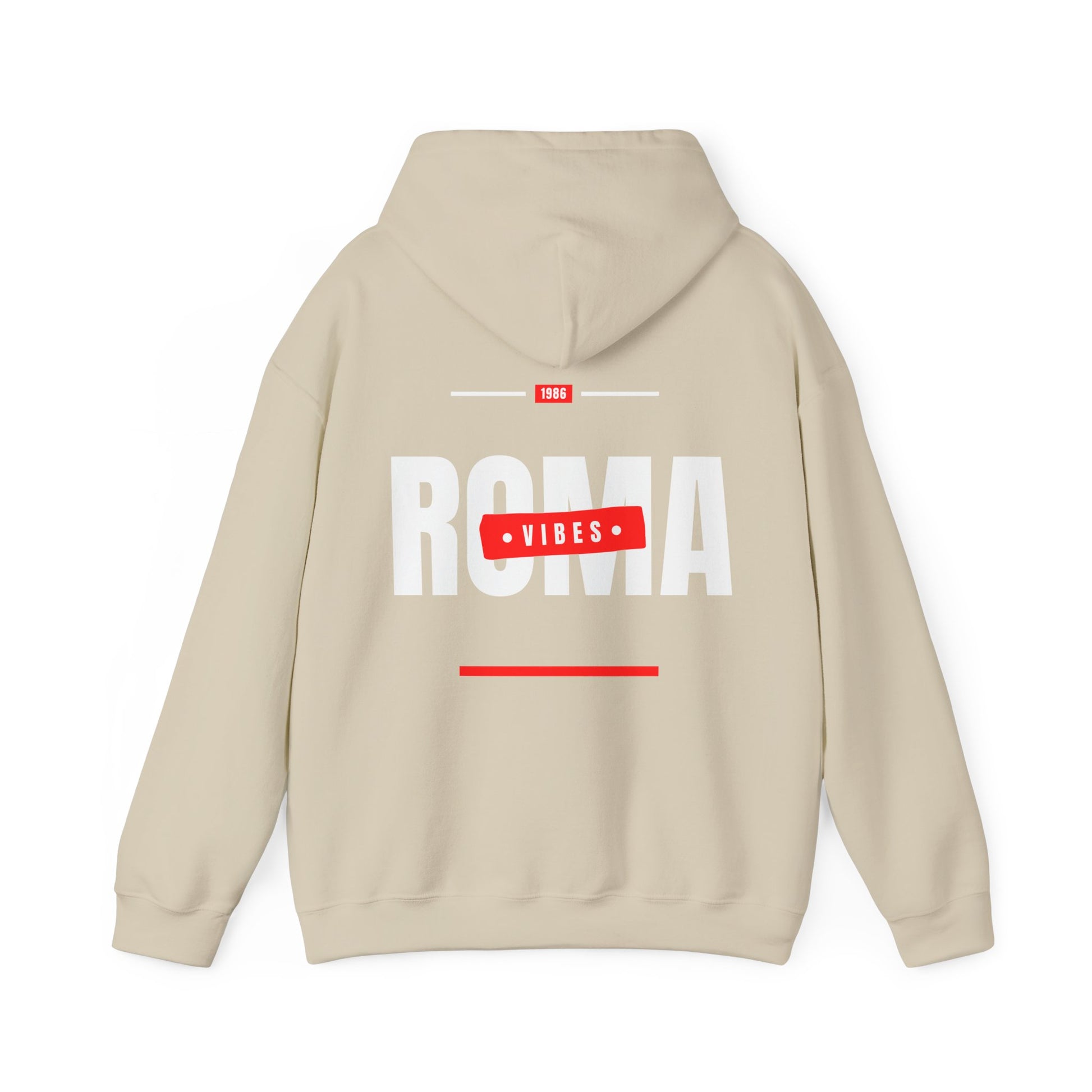 champagne back hoodie roma design