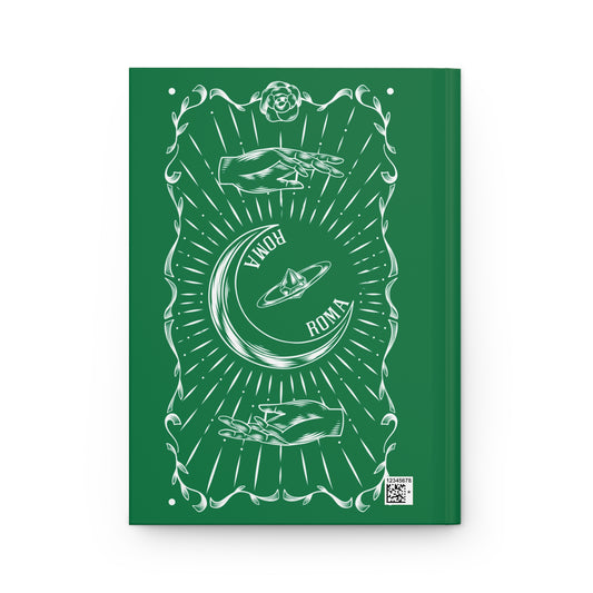 Green  Color Journal Represents Roma