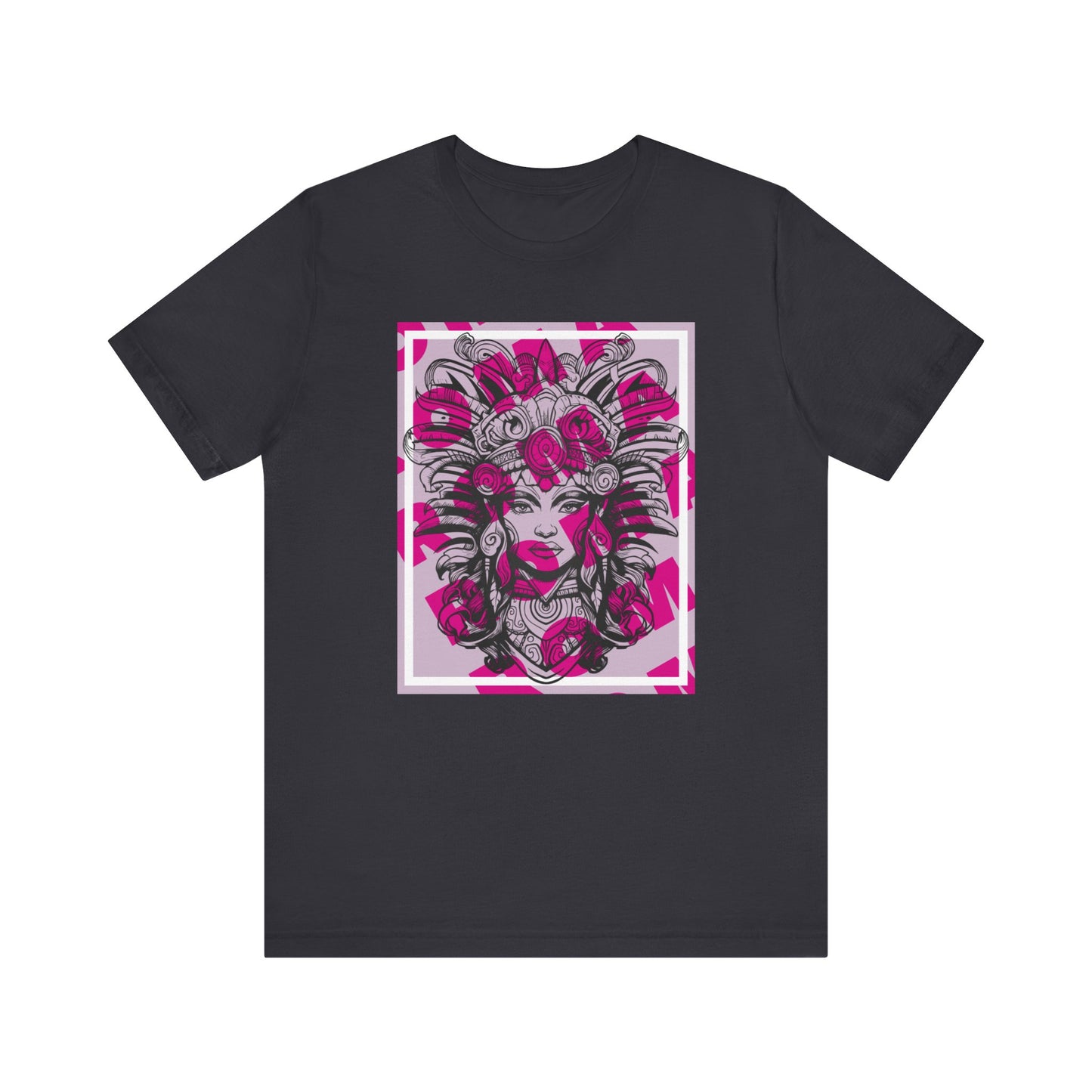 Oversized t-shirt with stylized GADJI wordmark in antique Roma script.