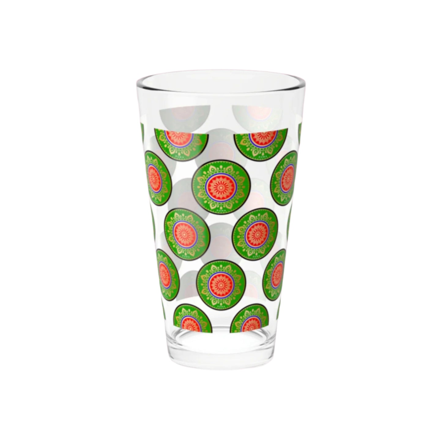 Modern Szukar Roma mixing glass on a countertop, ideal for home bars.