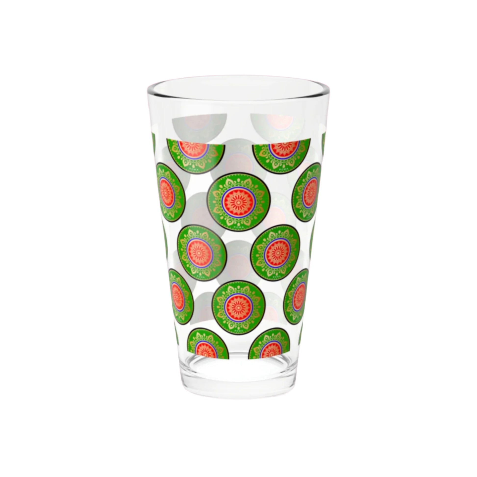 Modern Szukar Roma mixing glass on a countertop, ideal for home bars.