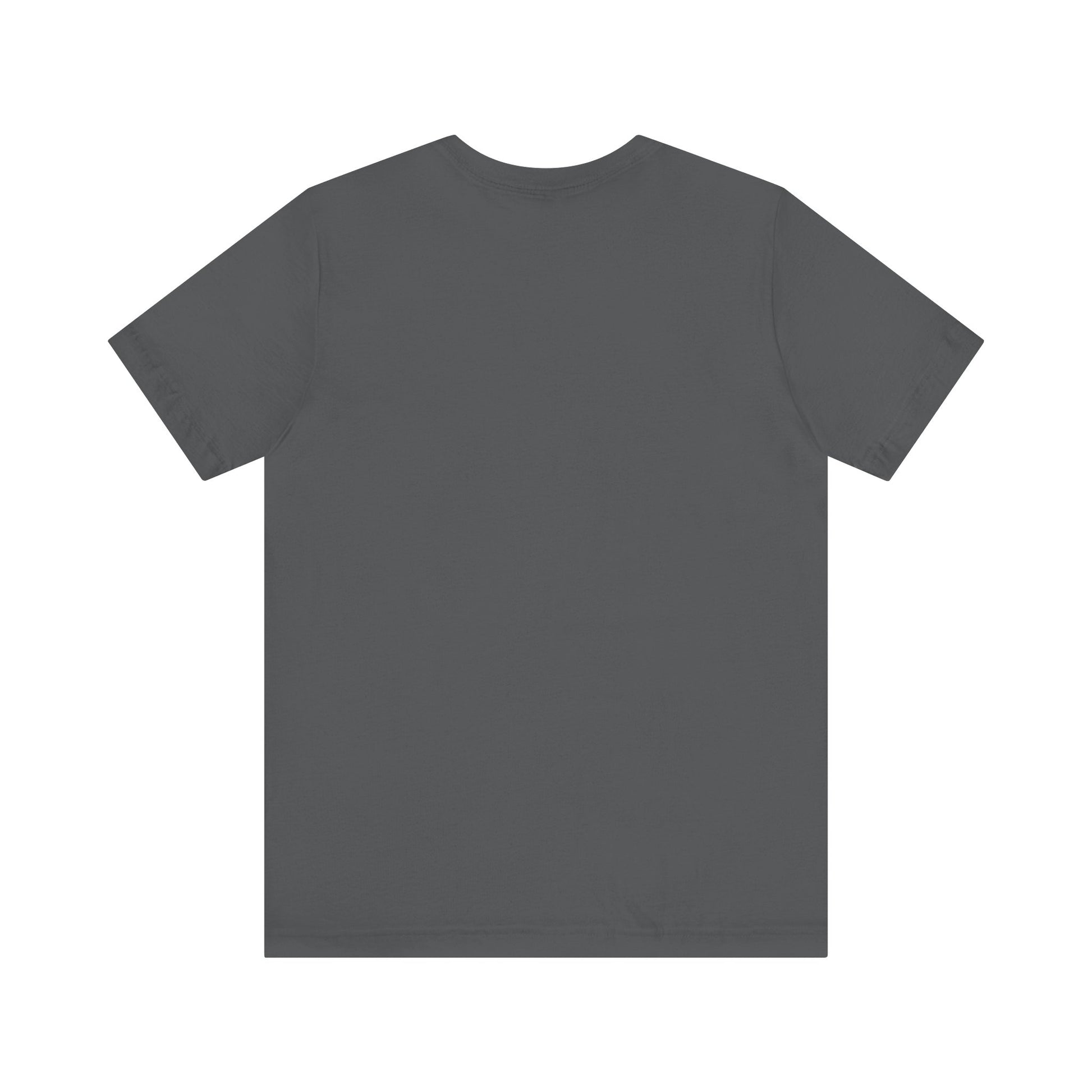 Short sleeve tee with GADJI text designed to resemble chiseled stone capitals from Roman temples.