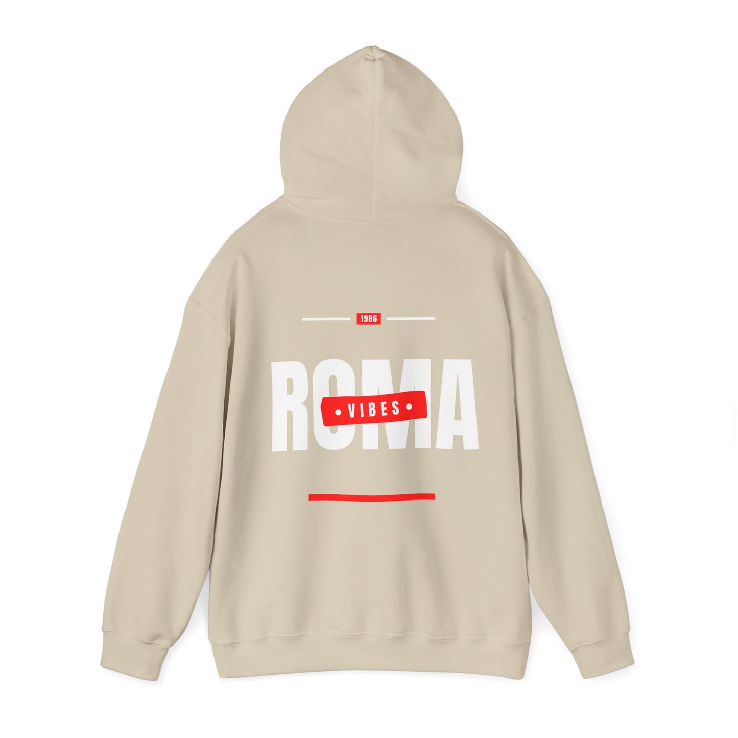 champagne back hoodie roma design