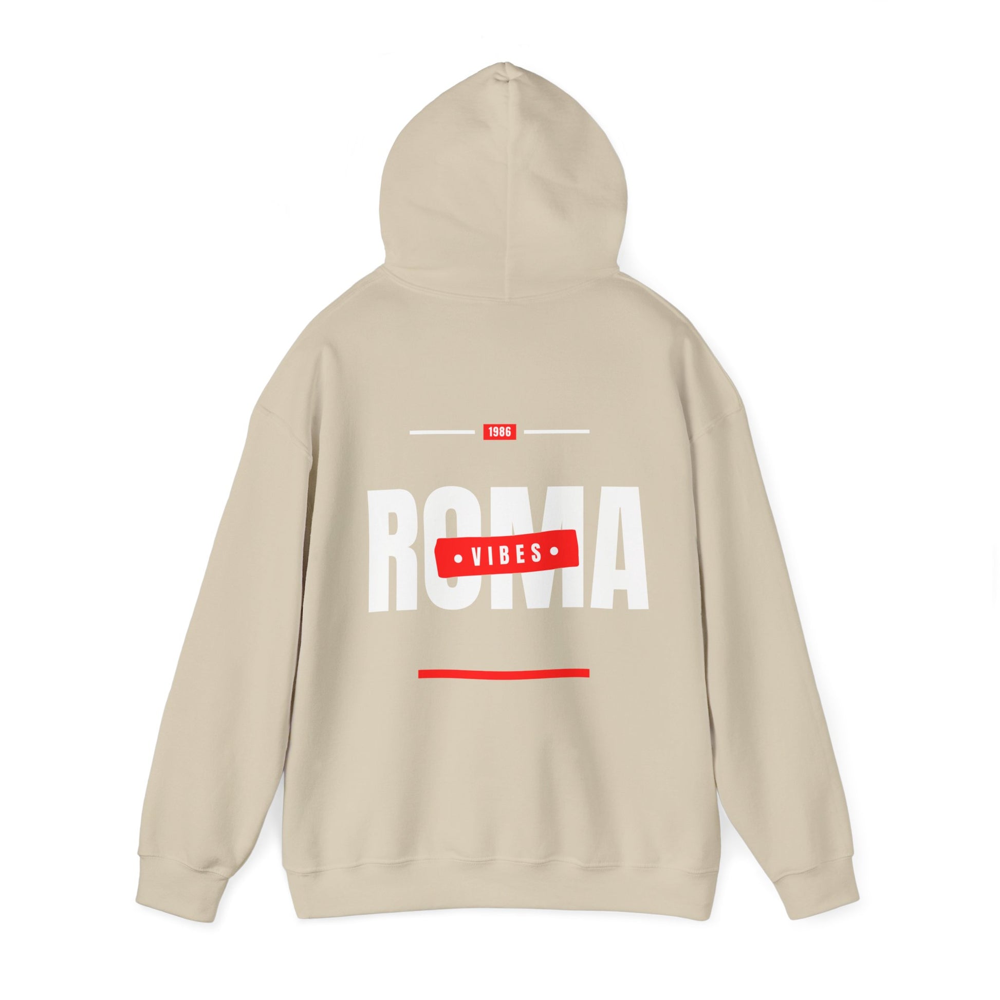champagne back hoodie roma design