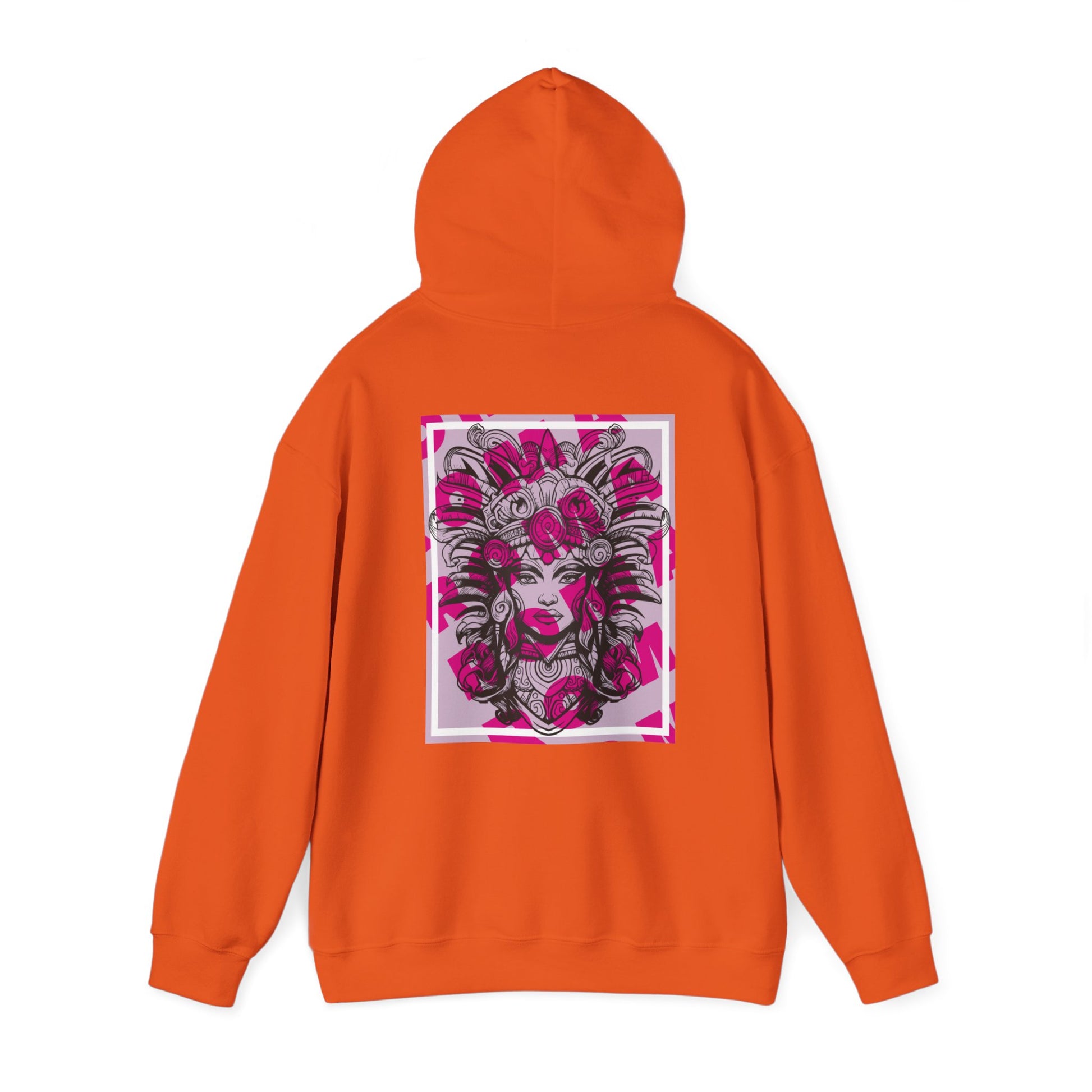 Hoodie with an intimate close-up image of a girl’s face, emphasizing emotion through subtle expression.

