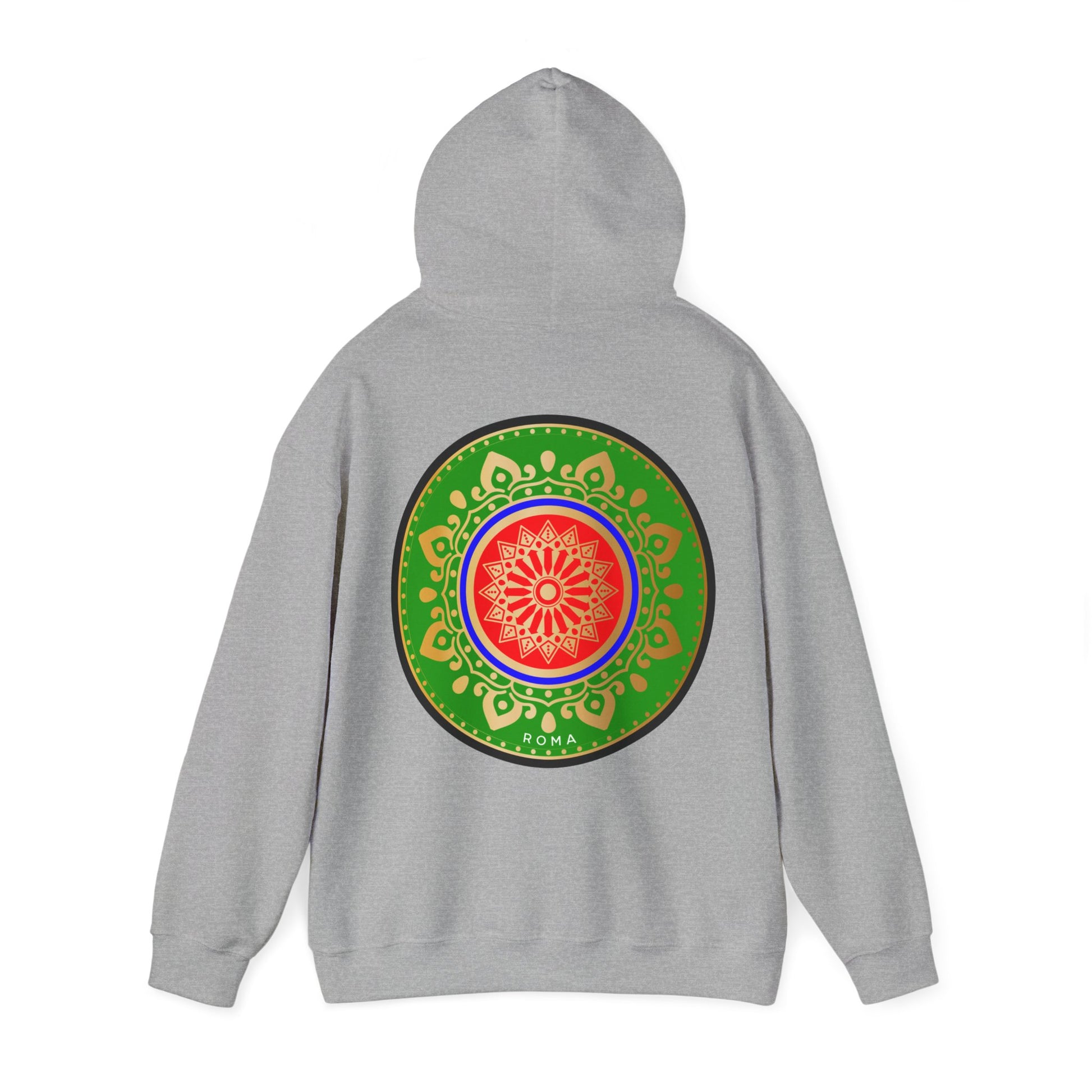 light gray back hoodie szukar roma sketch design