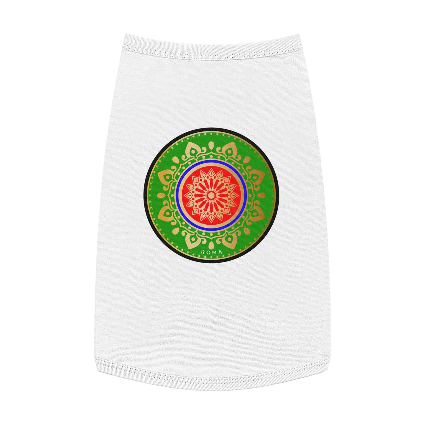 Urban-style tank top for pets, showcasing comfort and attitude.