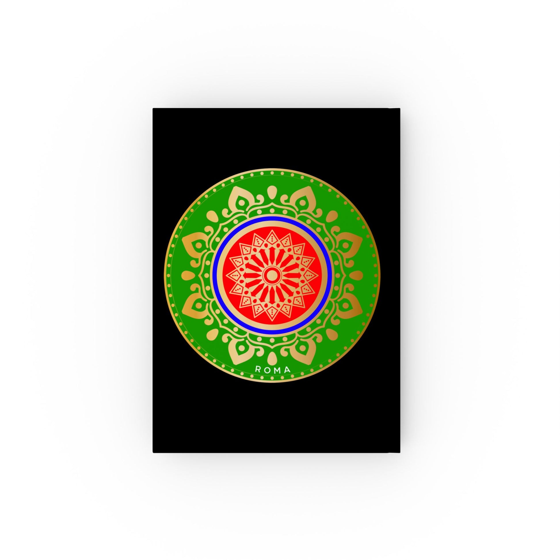 Lined journal featuring a minimalist ROMA design with clean serif typography.