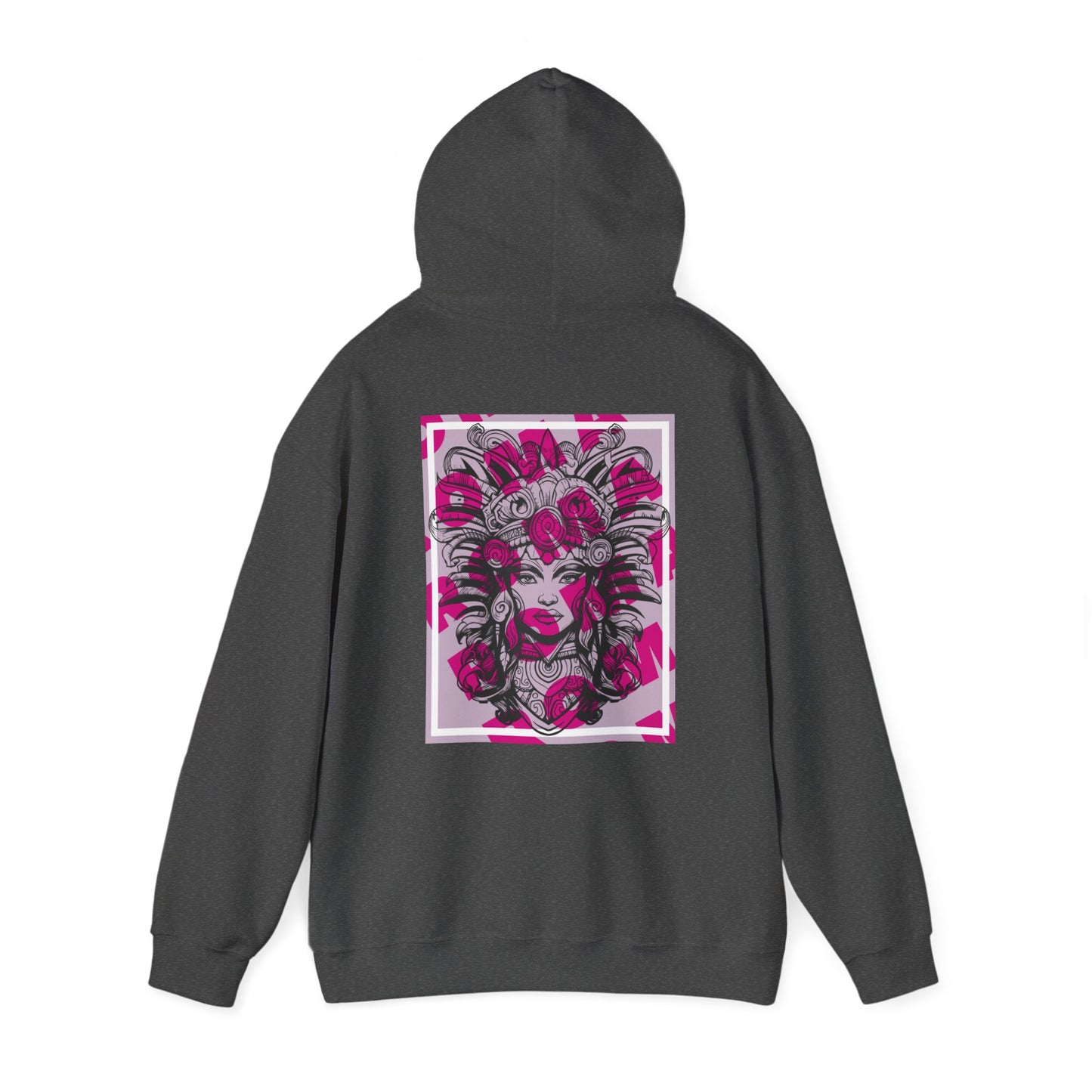 Hoodie adorned with a detailed close-up of a girl’s face, capturing depth and personality.

