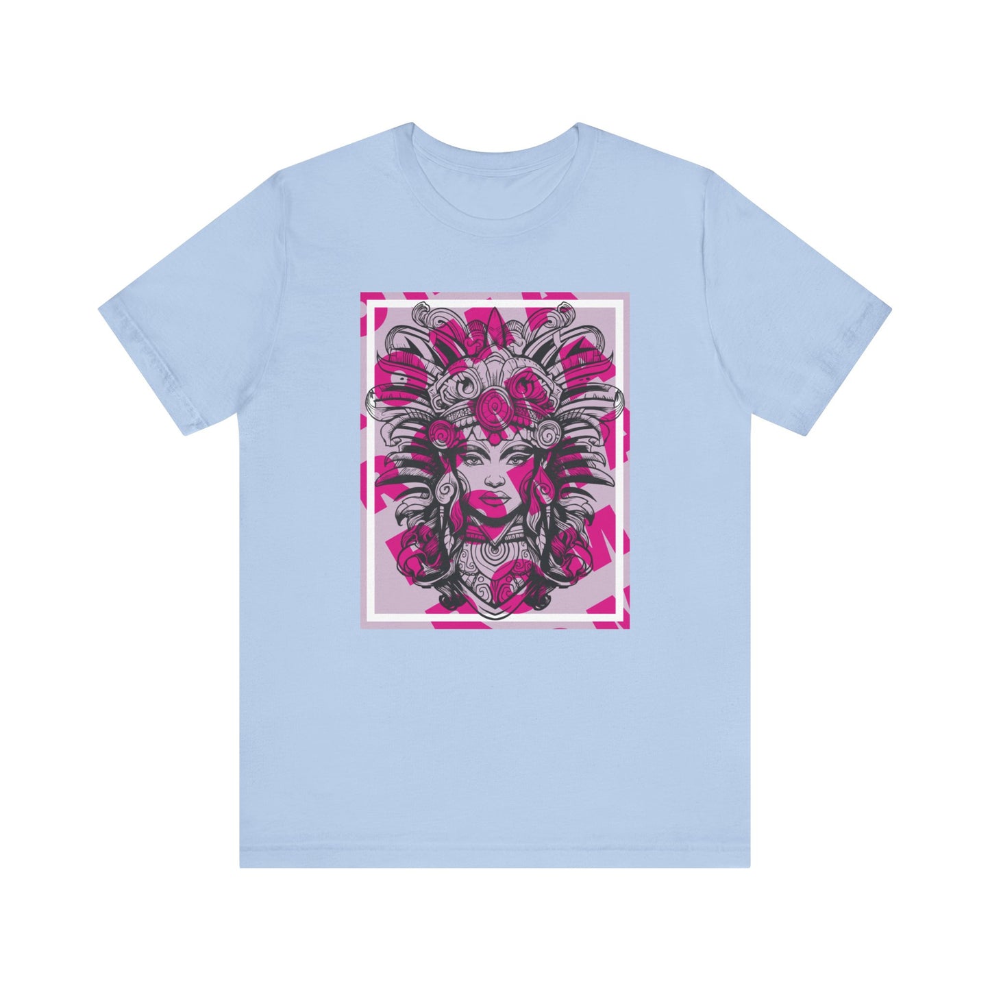 Black short sleeve t-shirt featuring bold GADJI text in Roma-inspired font.