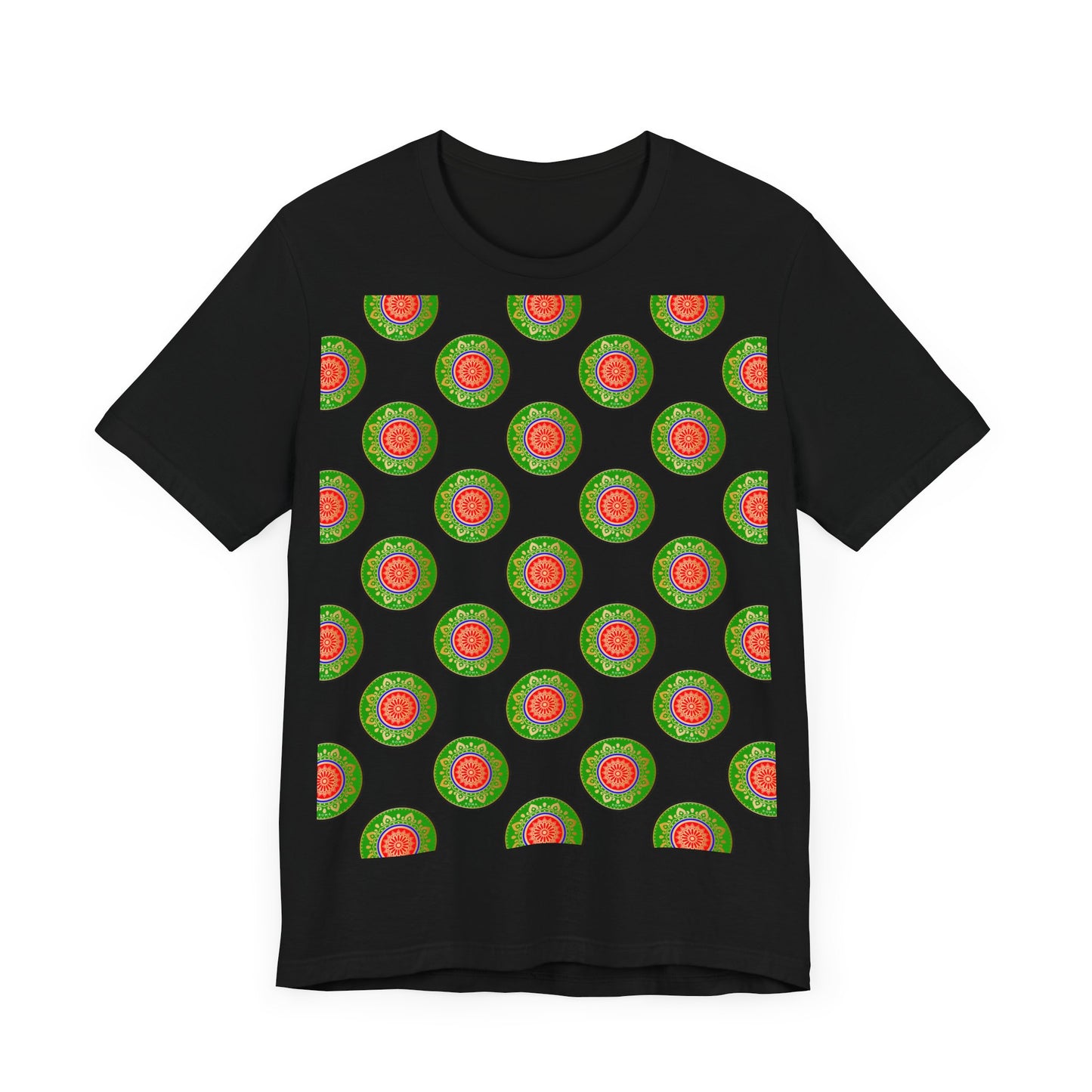 Casual short sleeve shirt with circular Roma emblem and stylish typography.