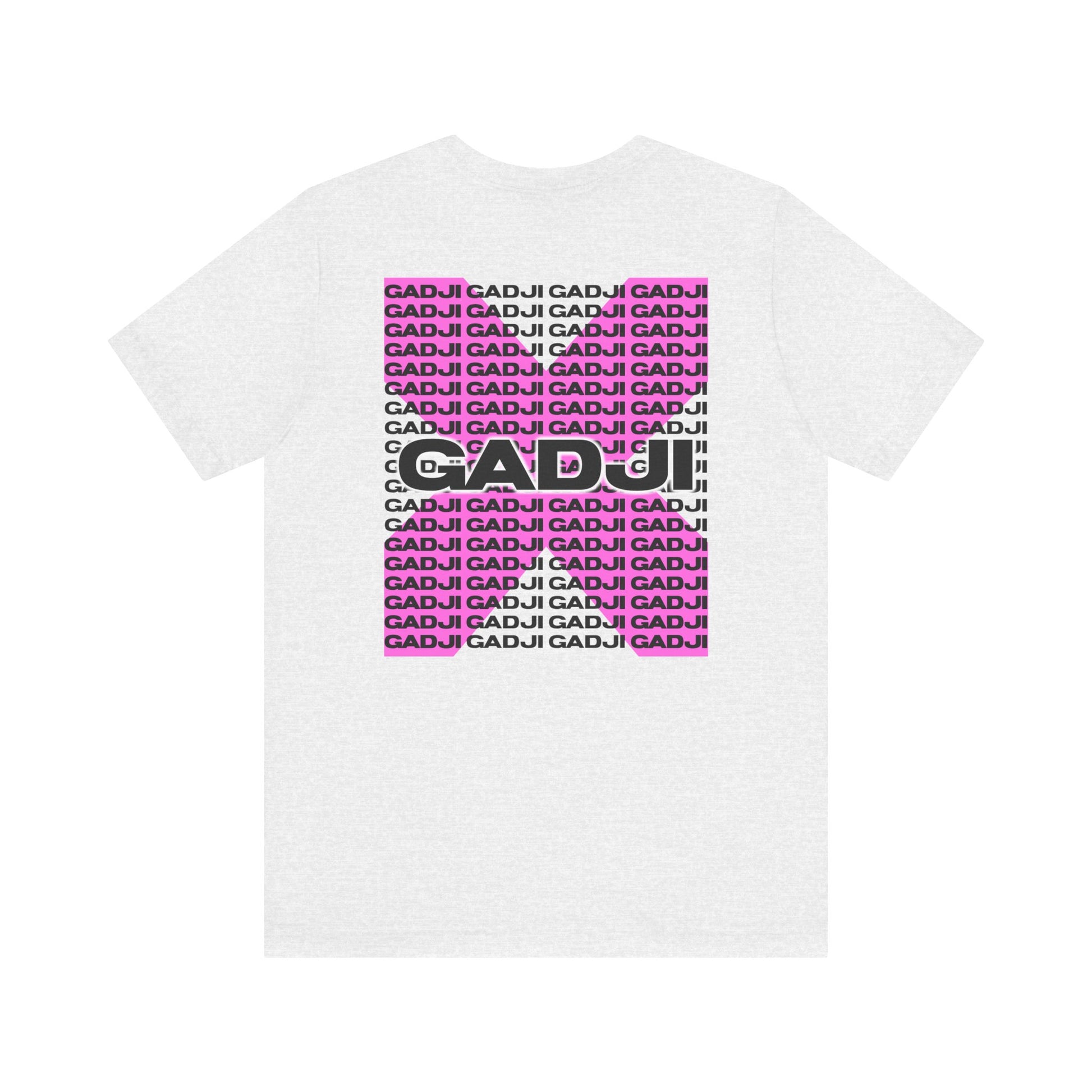 Cotton-blend t-shirt with eye-catching GADJI print in bold capital letters.