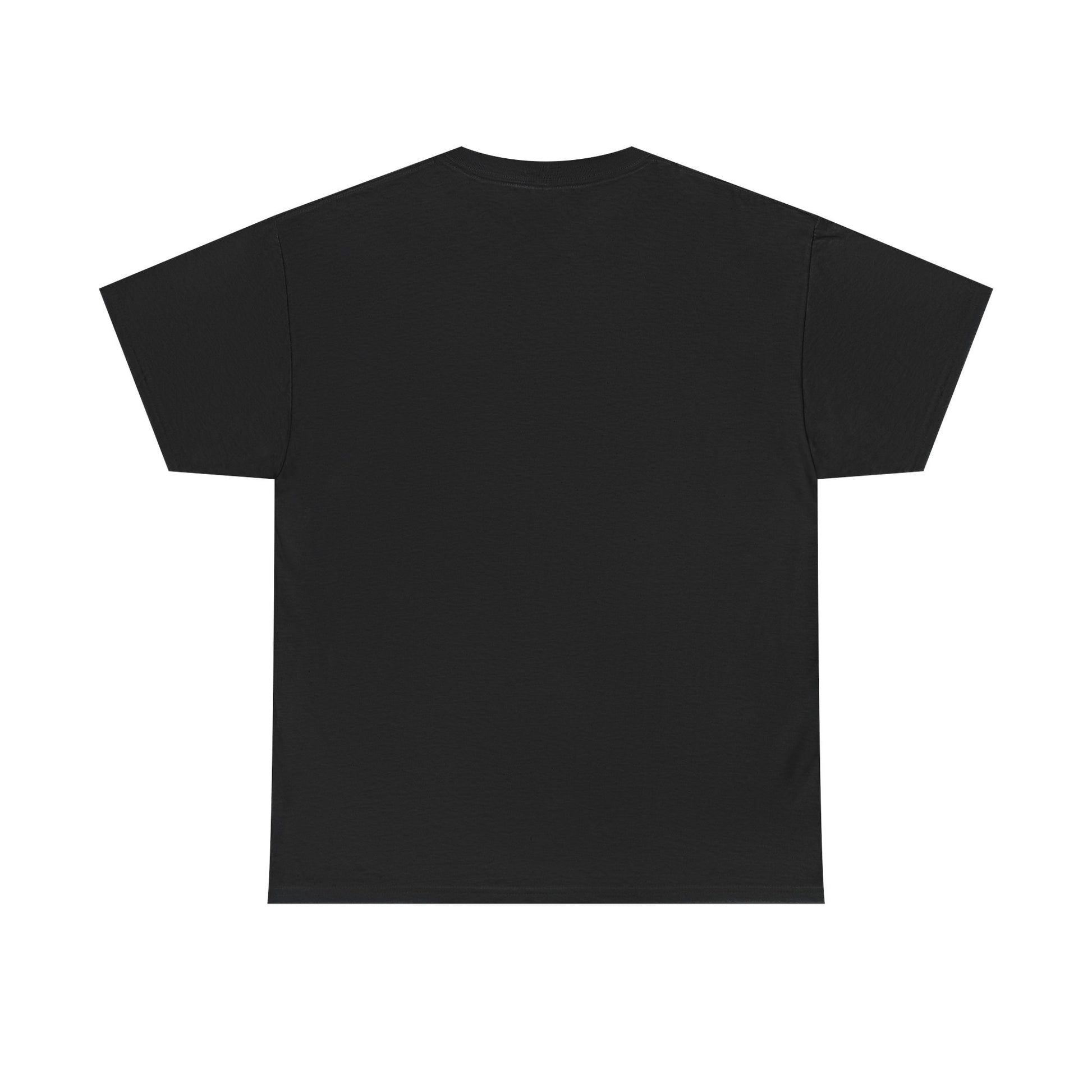 black plain t- shirt tee back design