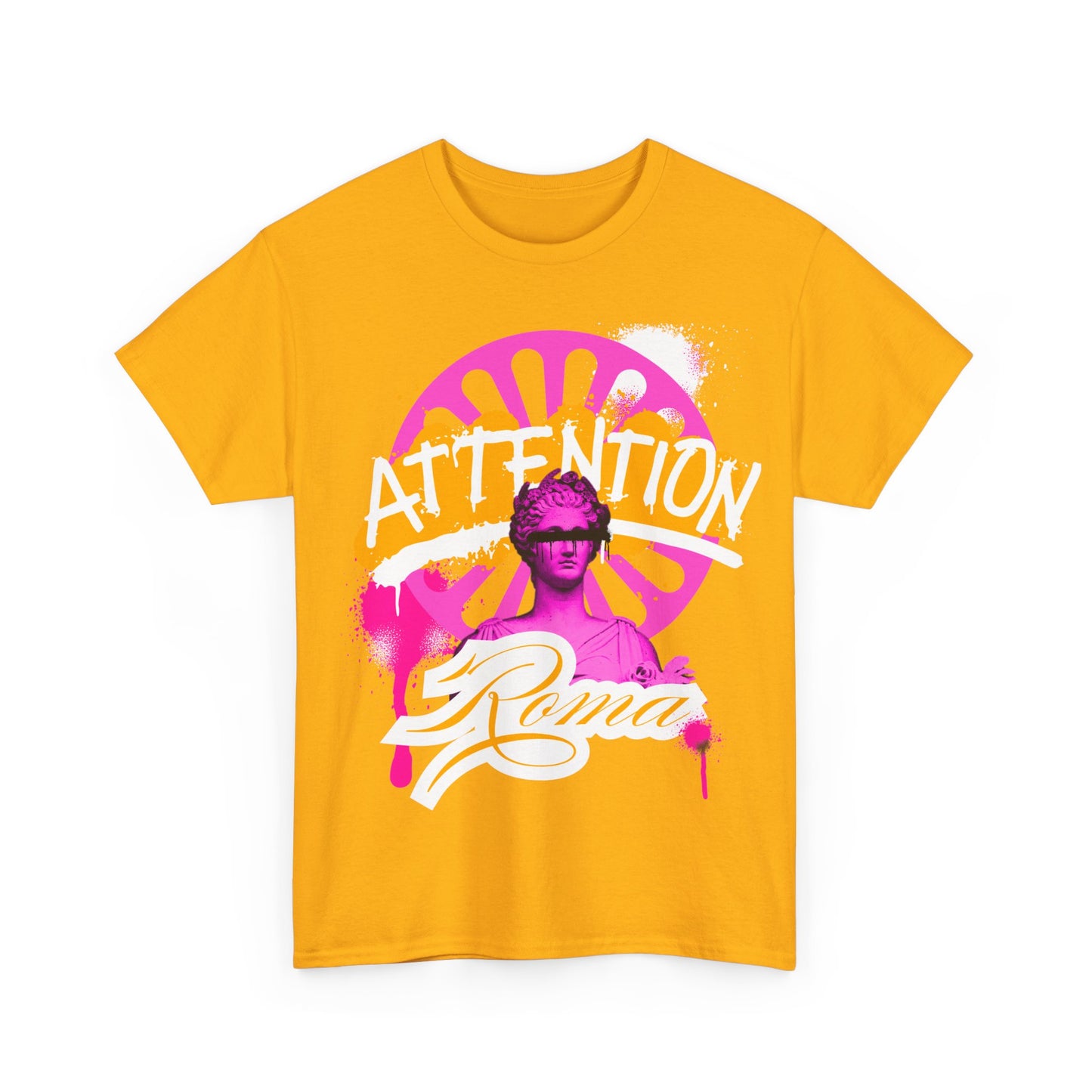 Unisex Heavy Cotton Tee | Roma-Inspired Streetwear - Szukar Roma