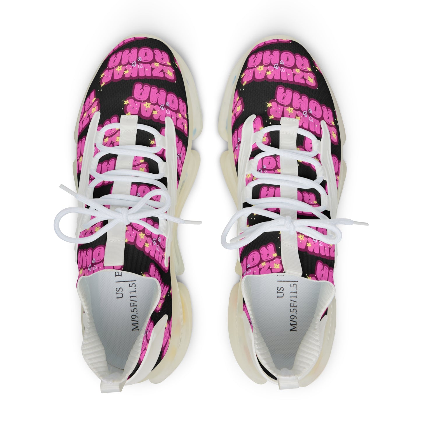 black pink szukar roma sketch design sneakers shoes
