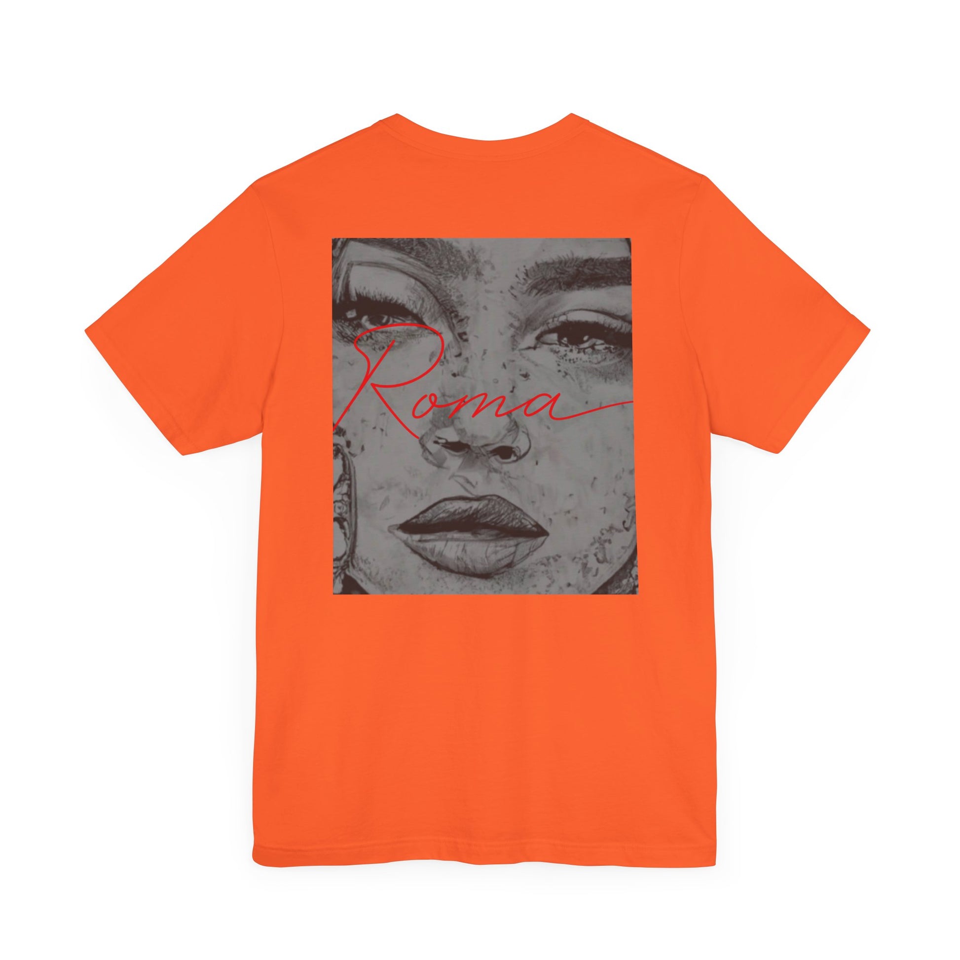 Casual tee with GADJO spelled out in graffiti-style lettering layered over a brick wall design.