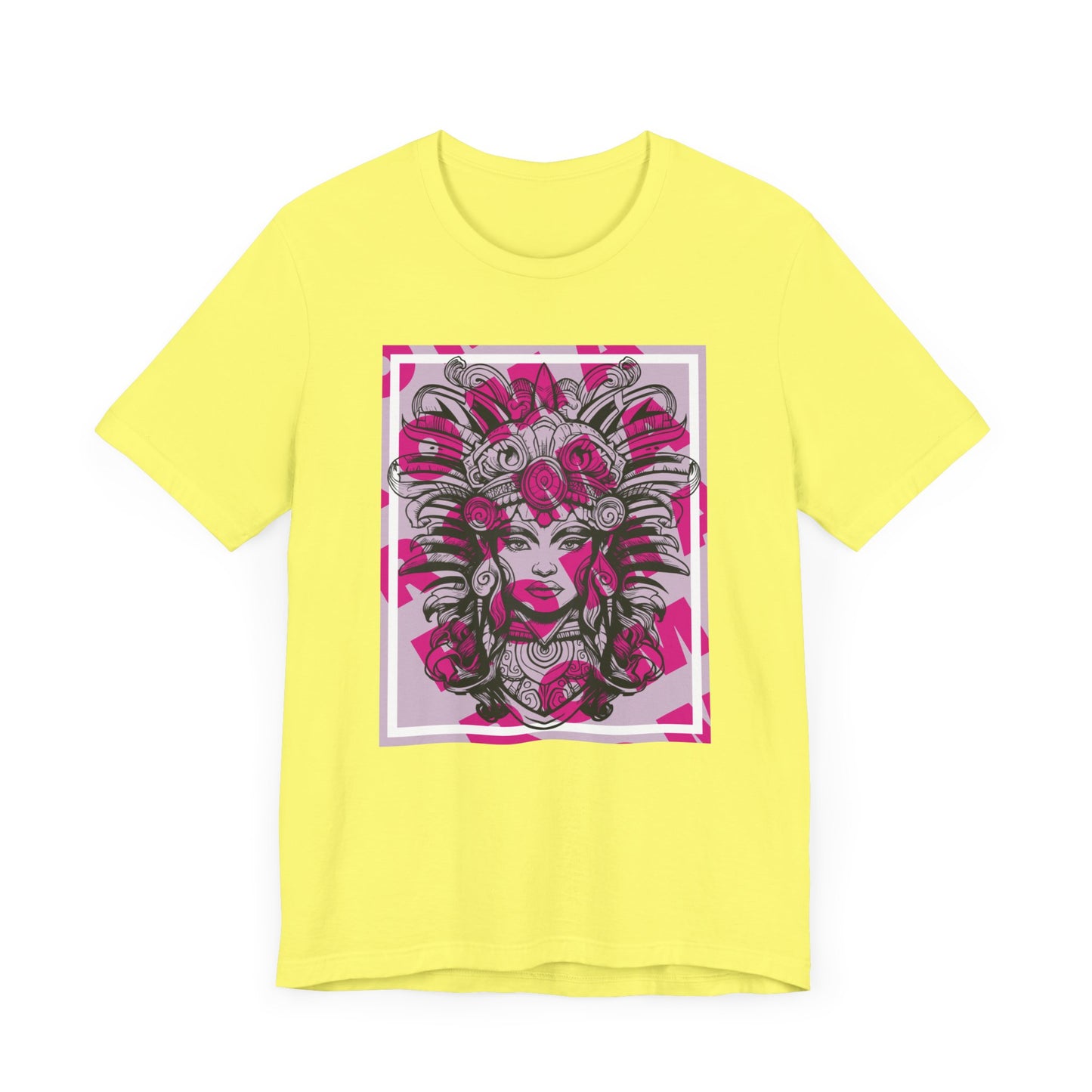 Street-style t-shirt with large GADJI text designed like ancient Roman carvings, paired with subtle shading for depth.