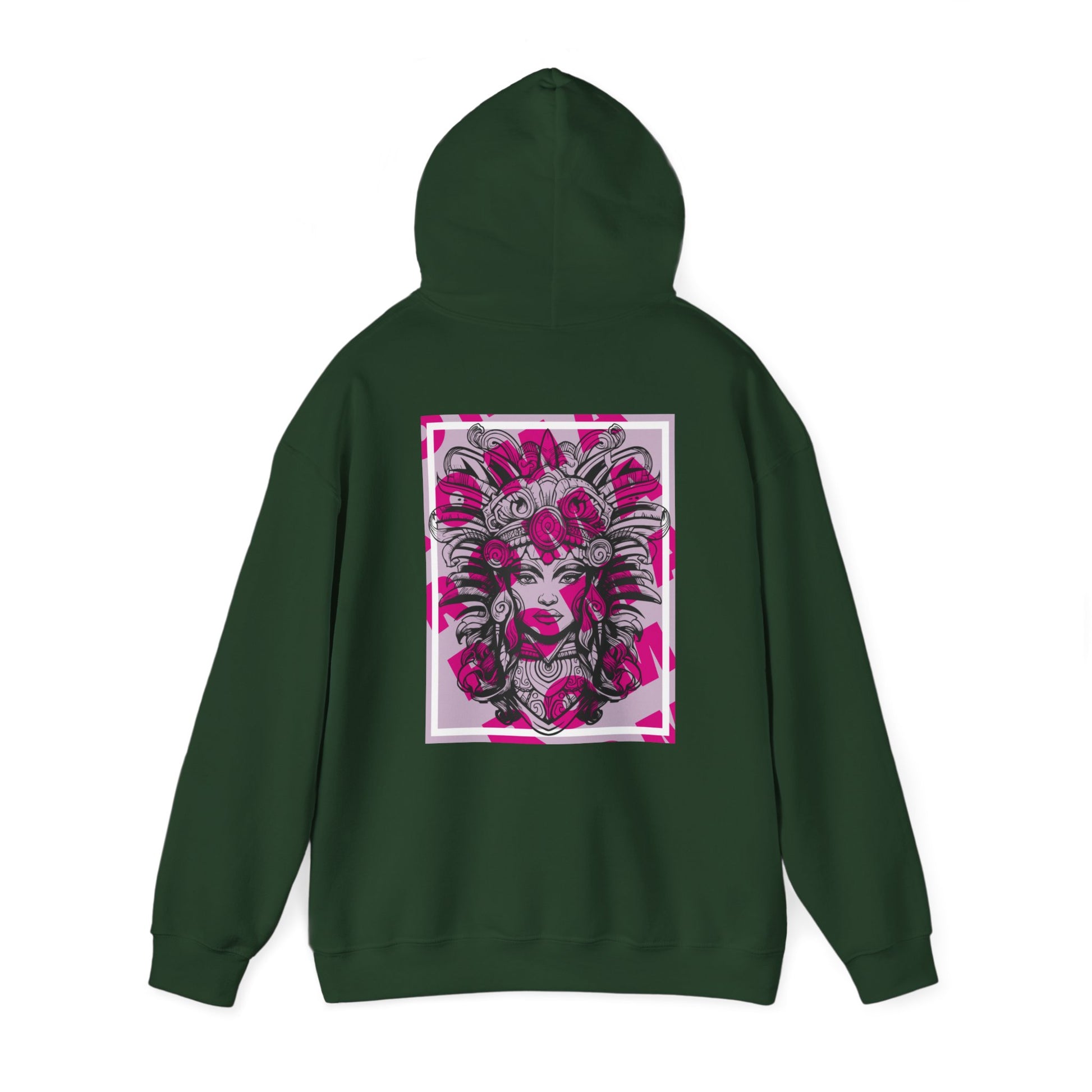 Hoodie adorned with a realistic close-up of a girl’s face, emphasizing her gentle gaze.

