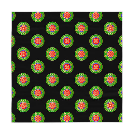 Bold & Stylish 55" Szukar Roma Tablecloth – Custom Full Print, Easy-Care