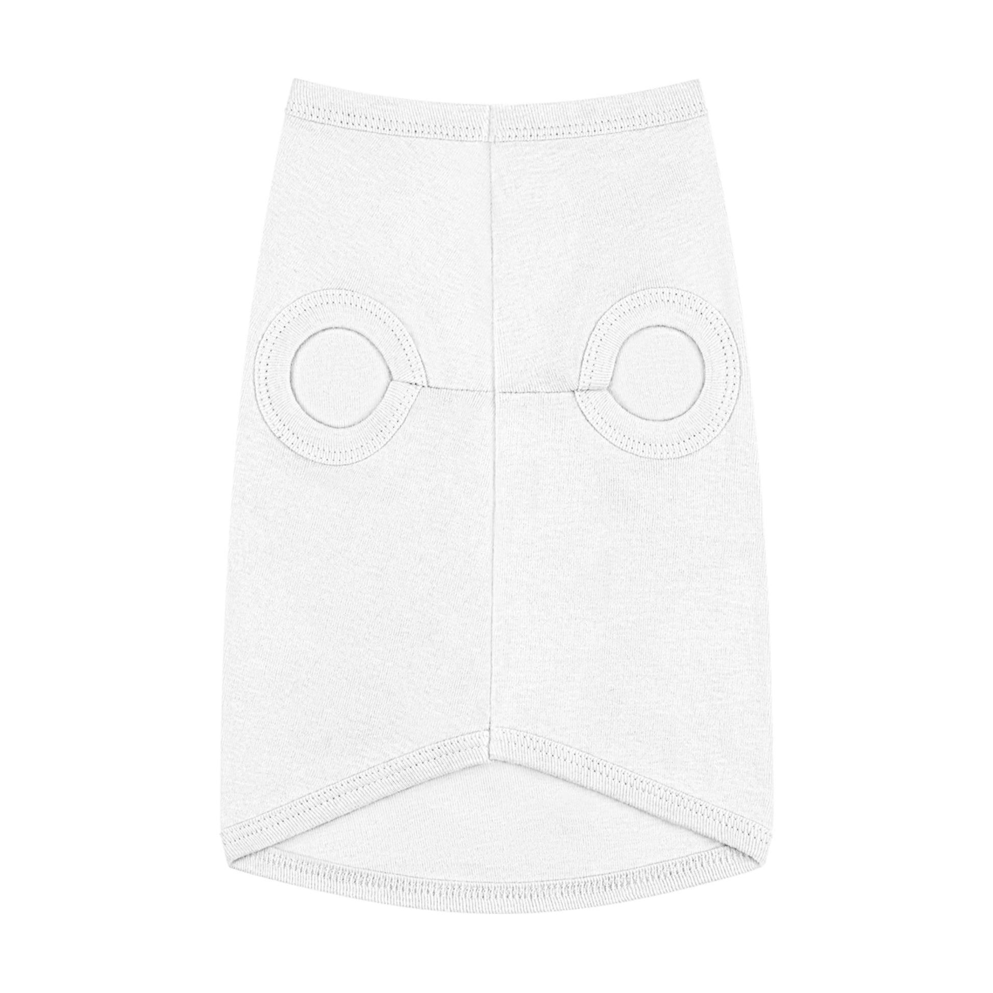 Cool and breathable tank top for dogs, inspired by street fashion.