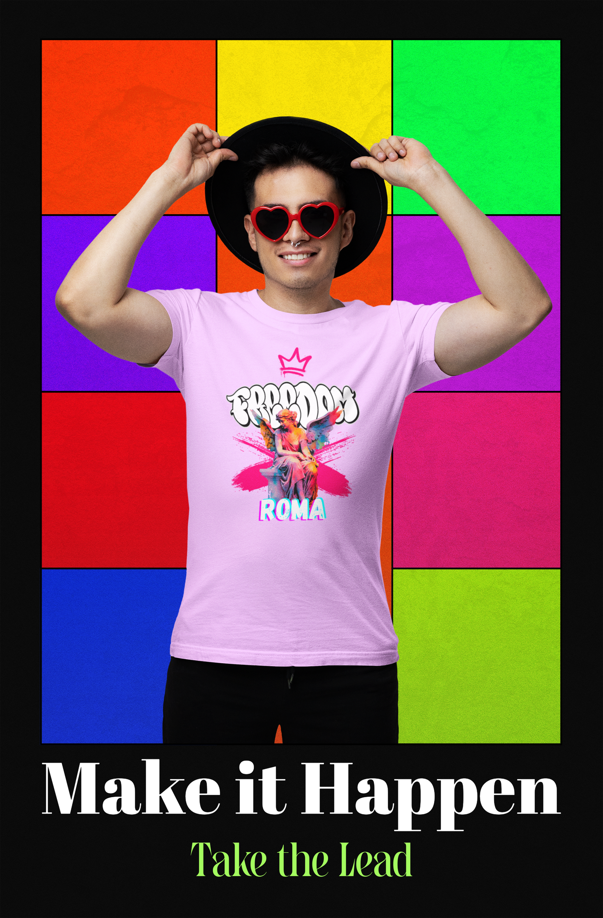 bella-canvas-t-shirt-mockup-of-a-man-with-heart-shaped-sunglasses-inspired-by-the-swift-fandom