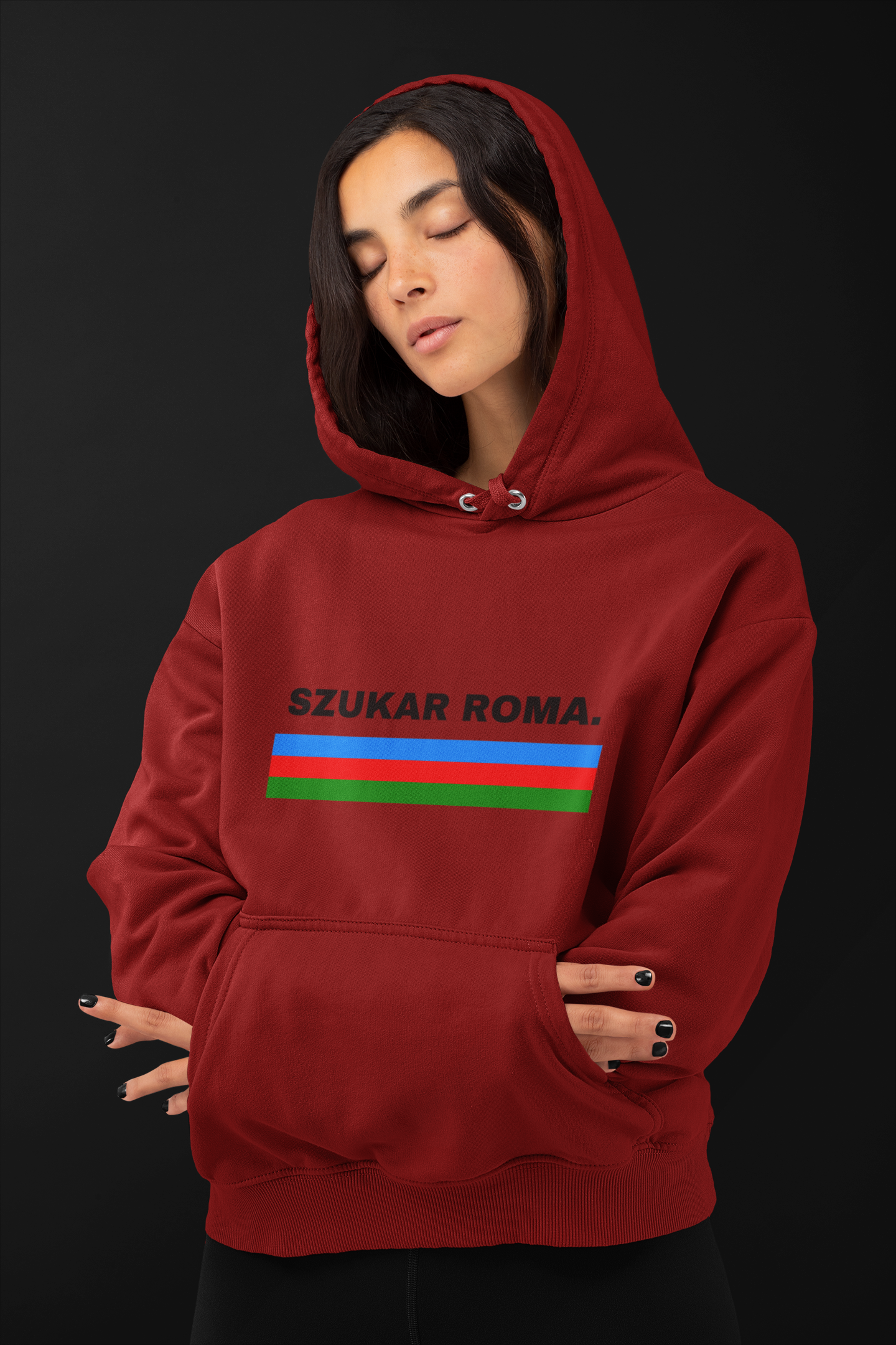 mockup-of-a-woman-comfortably-wearing-a-hoodie
