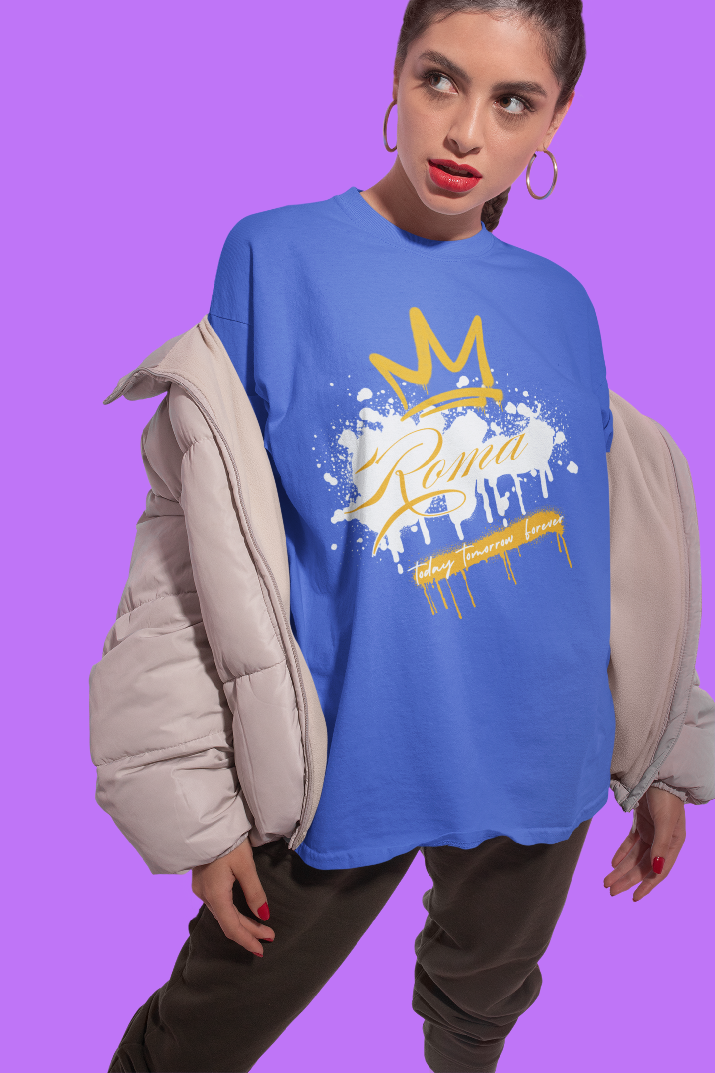transparent-mockup-of-a-defiant-woman-wearing-a-unisex-t-shirt
